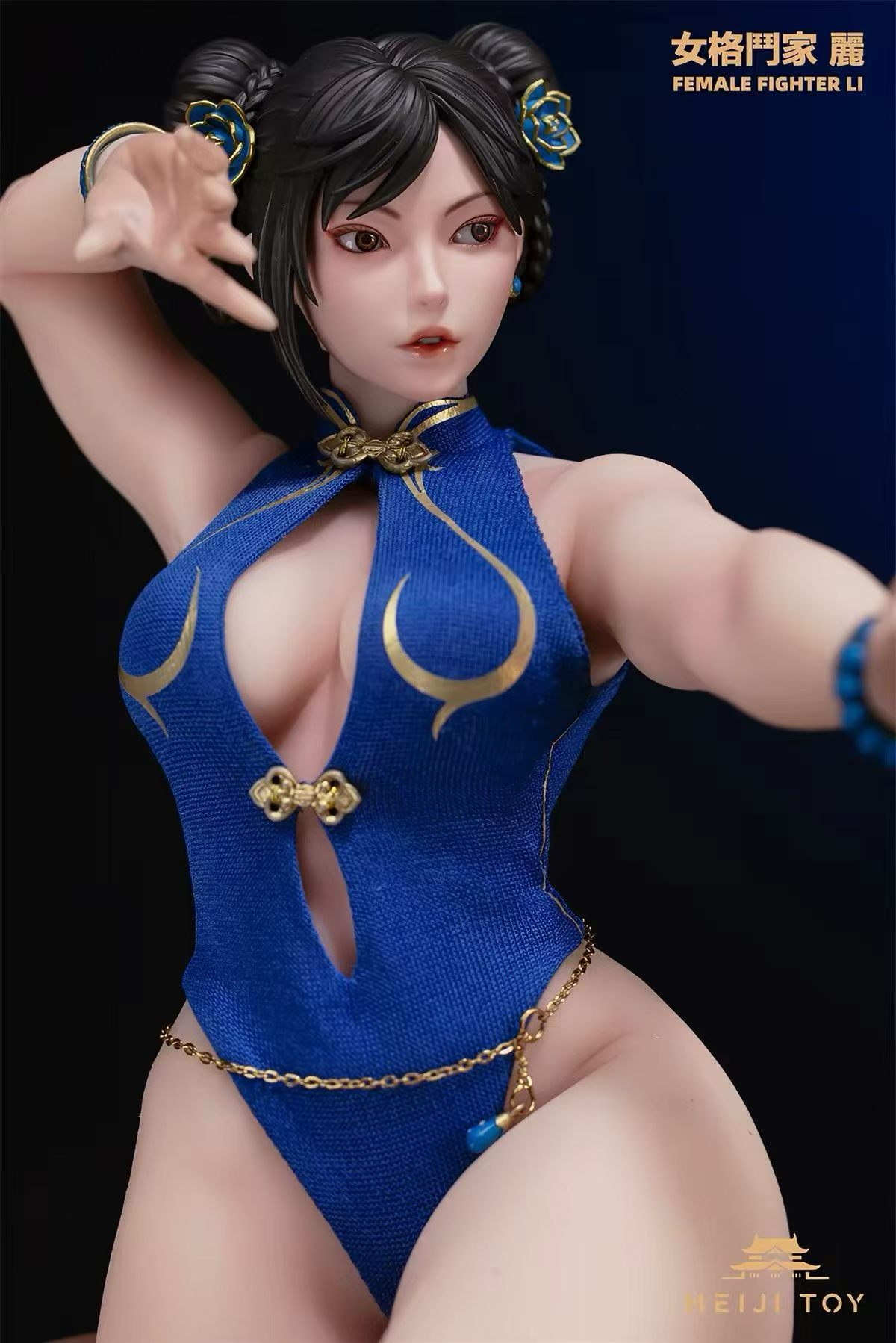 【售罄展示追加請私訊客服@toystationtw】女格鬥家 麗 HJ001 X HeiJi Toys10