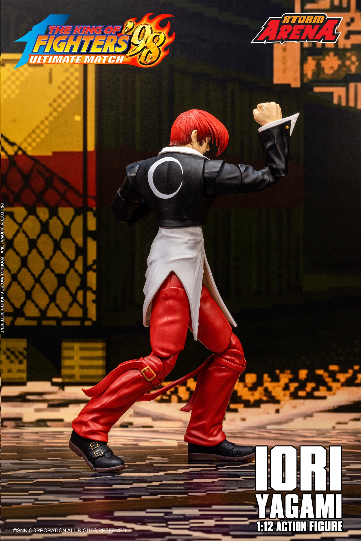 【售罄展示追加請私訊客服@toystationtw】拳皇98UM IORI YAGAMI 八神庵 KFSA04 X Storm Collectibles10
