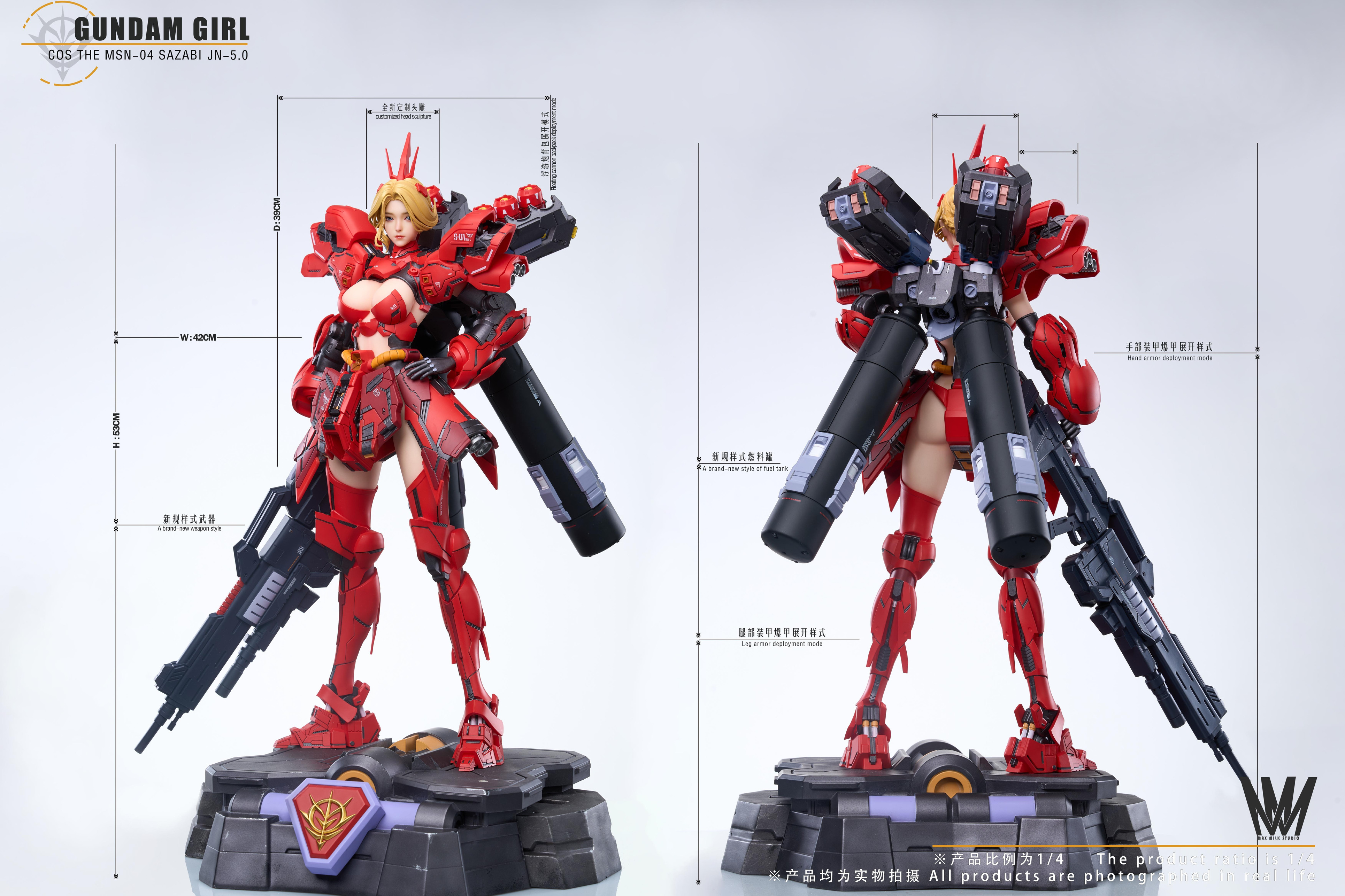 【預購】Cos TheSAZABI 機娘系列第五彈 沙娘-JN5.0 X MMS-Studio10