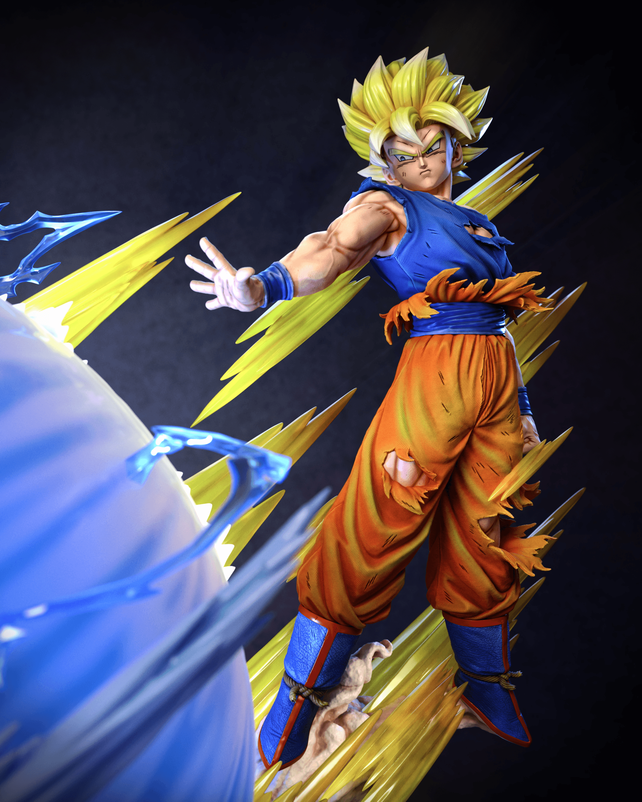 【預購】七龍珠Z 決勝元氣彈 孫悟空vs幼年布歐 X KD Collectibles9