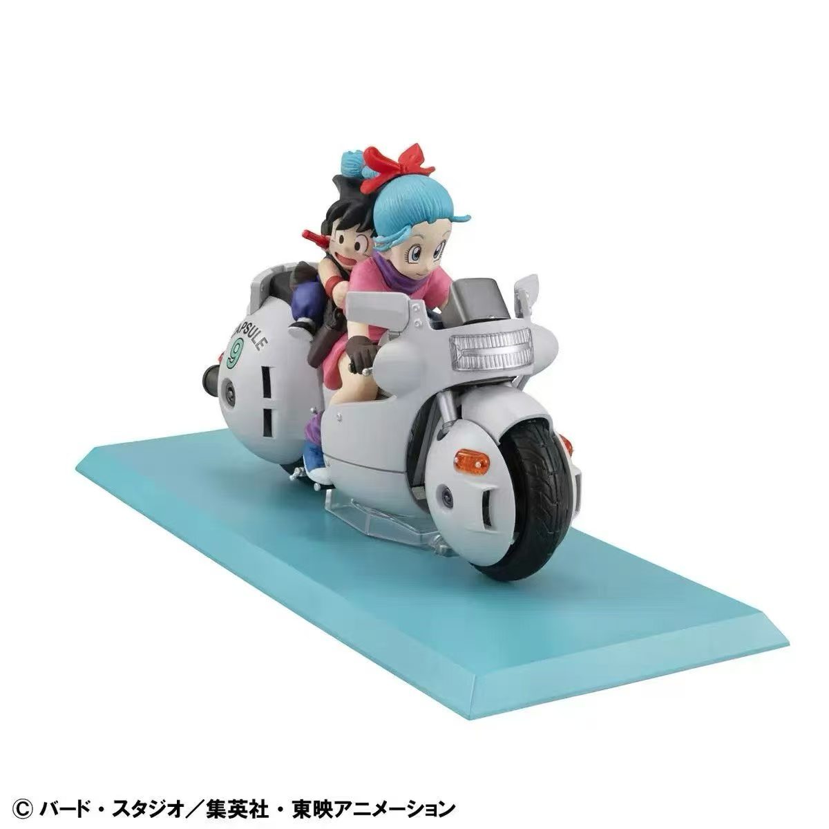 【售罄展示追加請私訊客服@toystationtw】七龍珠 摩托車-限定復刻版 布瑪小悟空9號膠囊 X DESKTOP3
