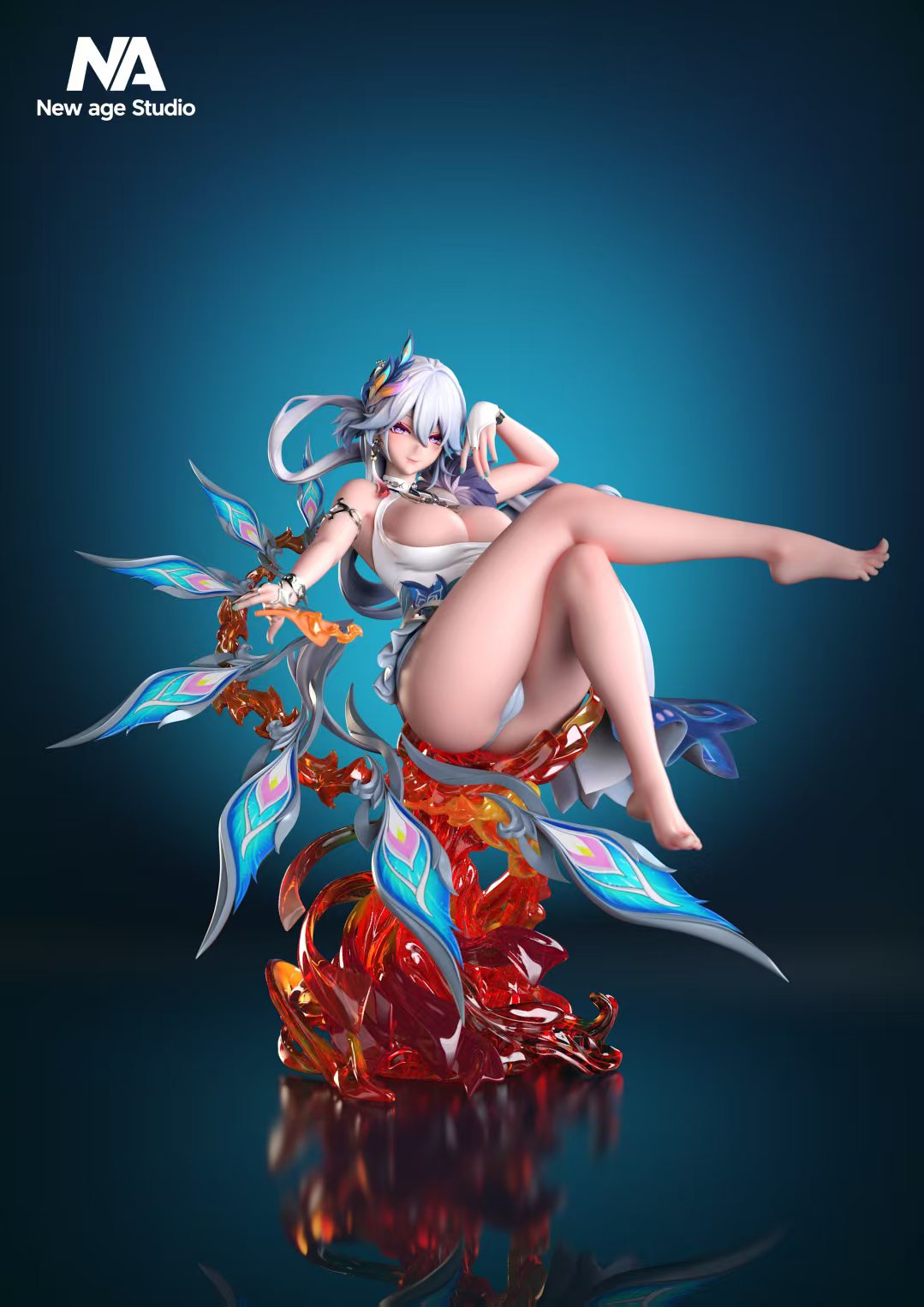 【售罄展示追加請私訊客服@toystation】崩壞星穹鐵道 白髮將軍 爻光老闆 X New Age-Studio3
