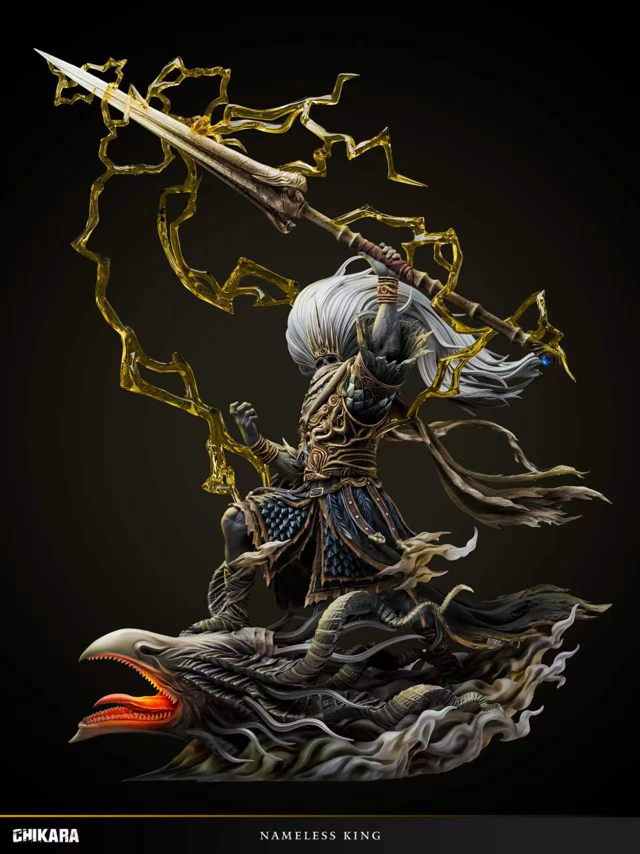 【預購】黑暗之魂3-無名王者(獵龍戰神-太陽戰士)X CHIKARA力量3