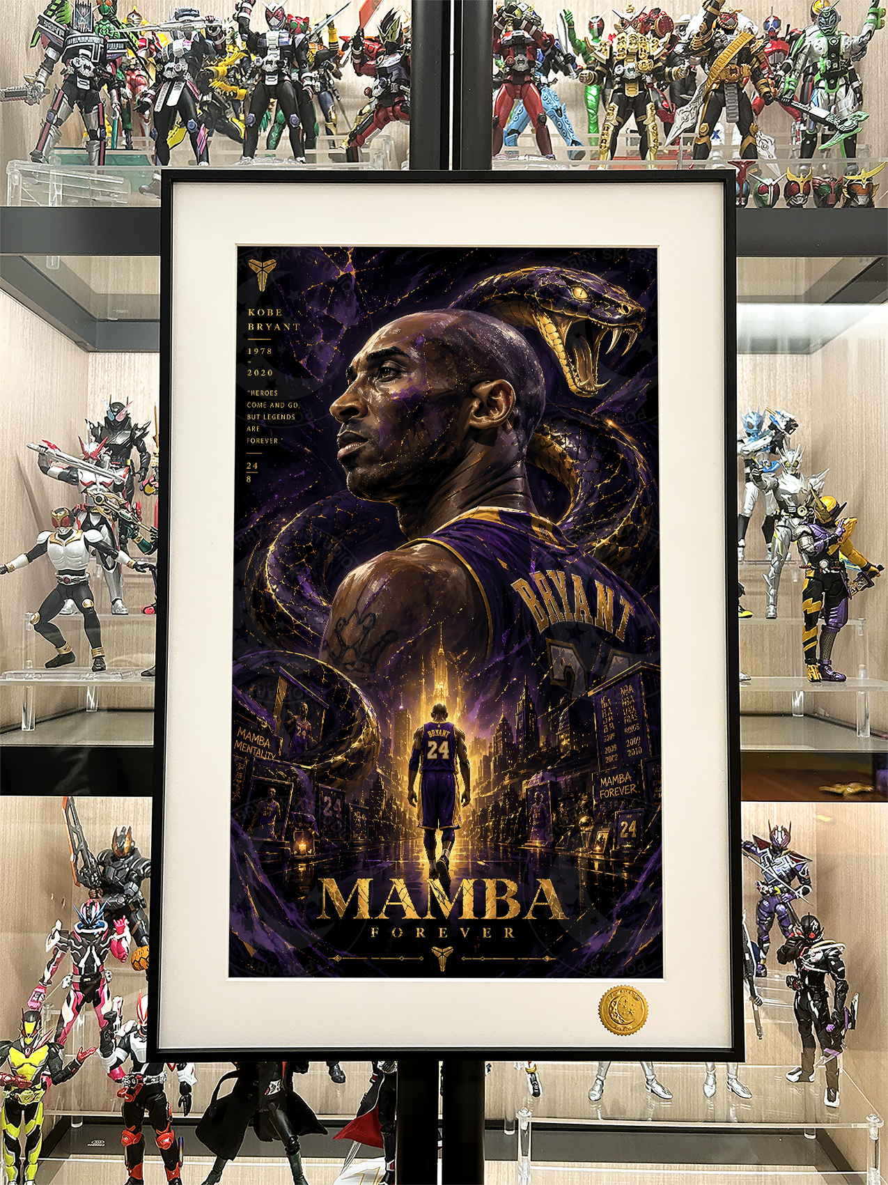 【預購】NBA《Mamba foever》動漫裝飾畫 X 星空工作室2