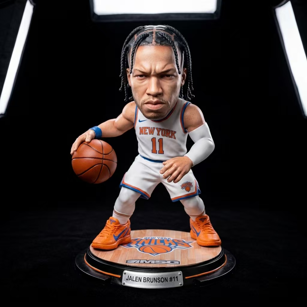【預購】NBA 潮玩Q版 紐約之王-布倫森 X M3工作室2