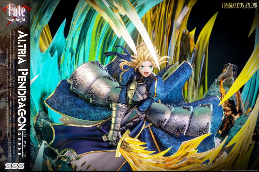 【現貨秒發】Fate_saber 亞瑟王 呆毛王 X Imagination studio4