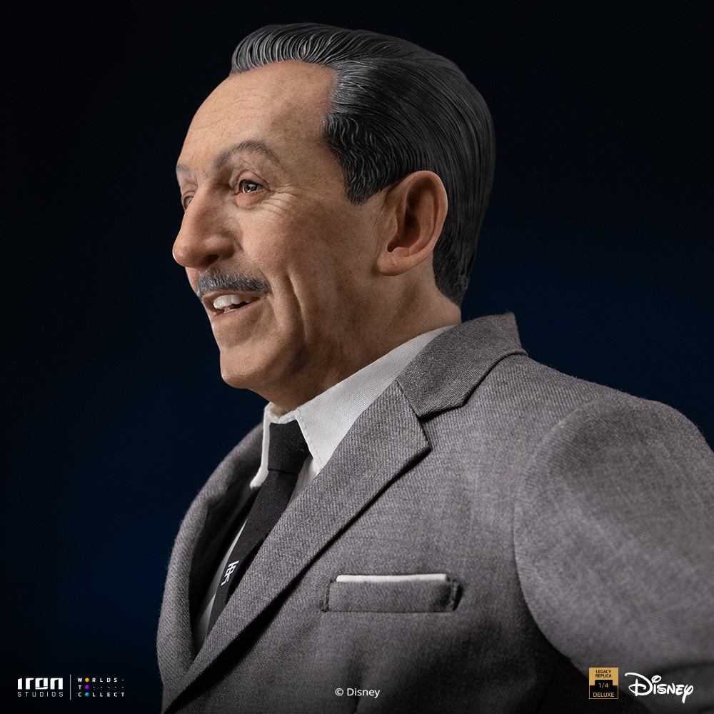【售罄展示追加請私訊客服@toystationtw】Walt Disney & Mickey Mouse 華特·迪士尼和米老鼠 DSNEY145526-14 X Iron-Studio6
