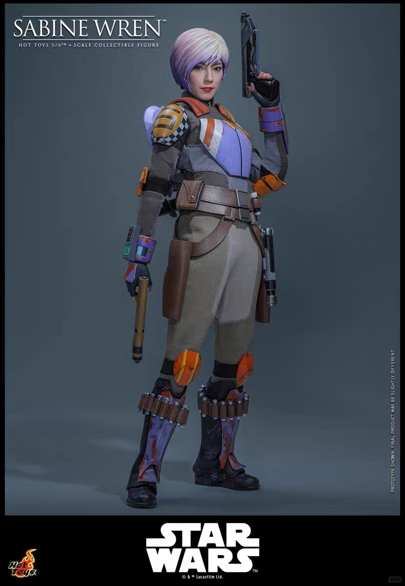 【預購】《星球大戰:義軍崛起》可動 莎賓·雷恩&埃茲拉·布里傑 X HOTTOYS(HT)7