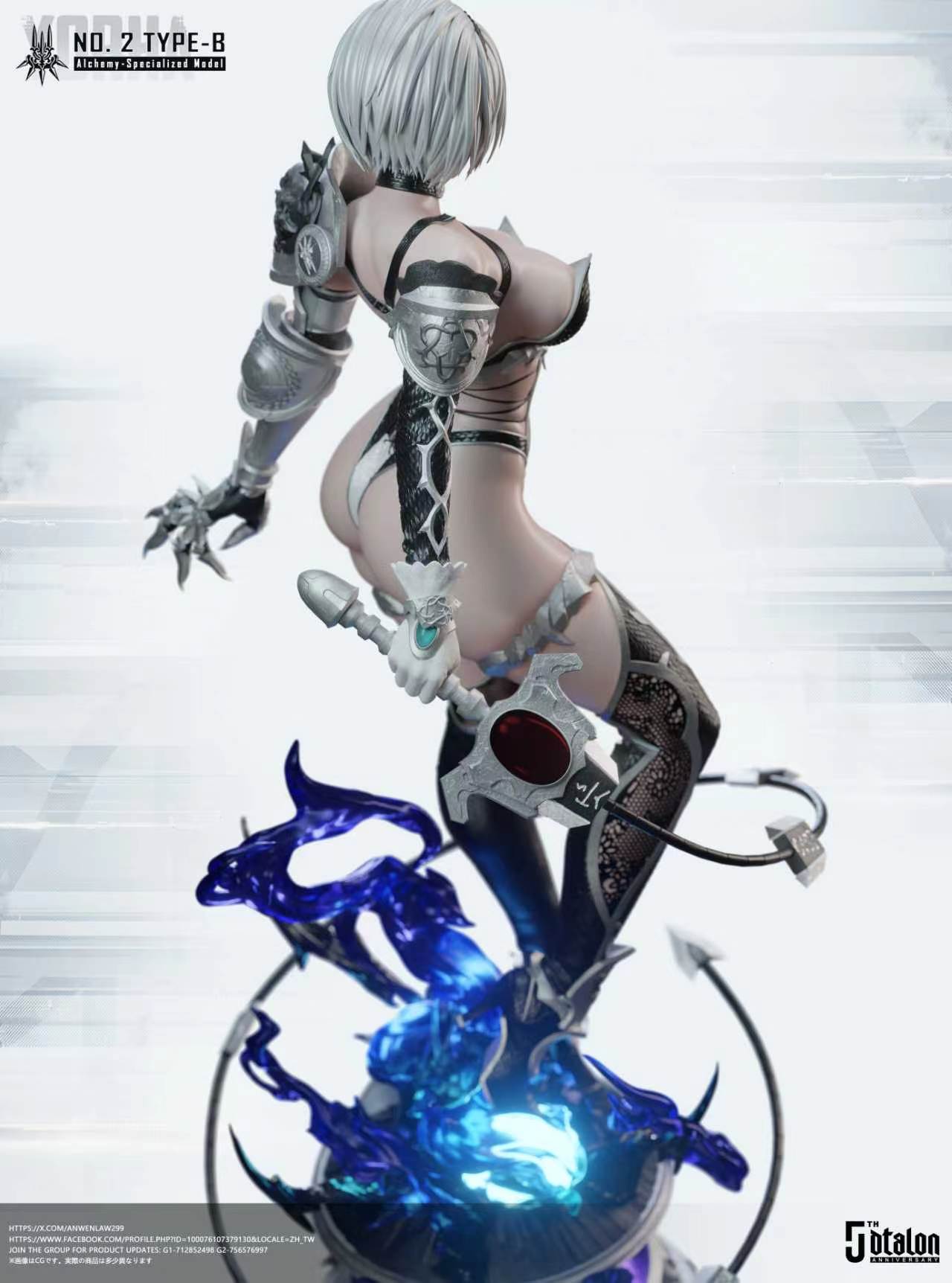 【預購】尼爾:自動人形 特異象限系列 寄葉2號B型 煉金特化裝備 X Dtalon Production 5周年紀念19