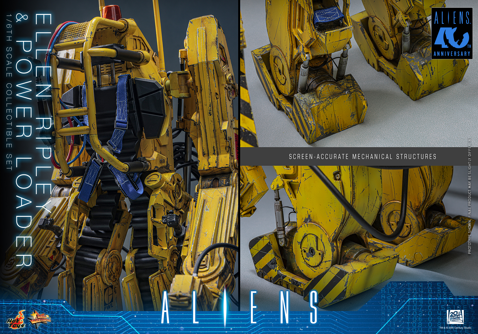 【預購】《異形2》MMS923 艾倫·雷普莉與動力裝載機套裝 X HOTTOYS18