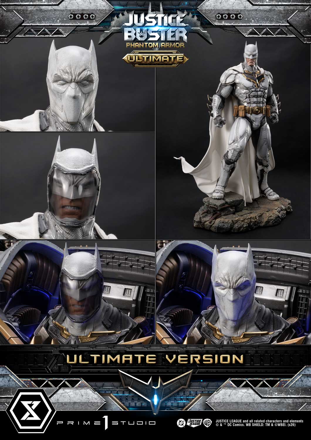 【預購】正義聯盟(漫畫)正義抑制者:幻影裝甲 特別配色版 X Prime 1 Statue13