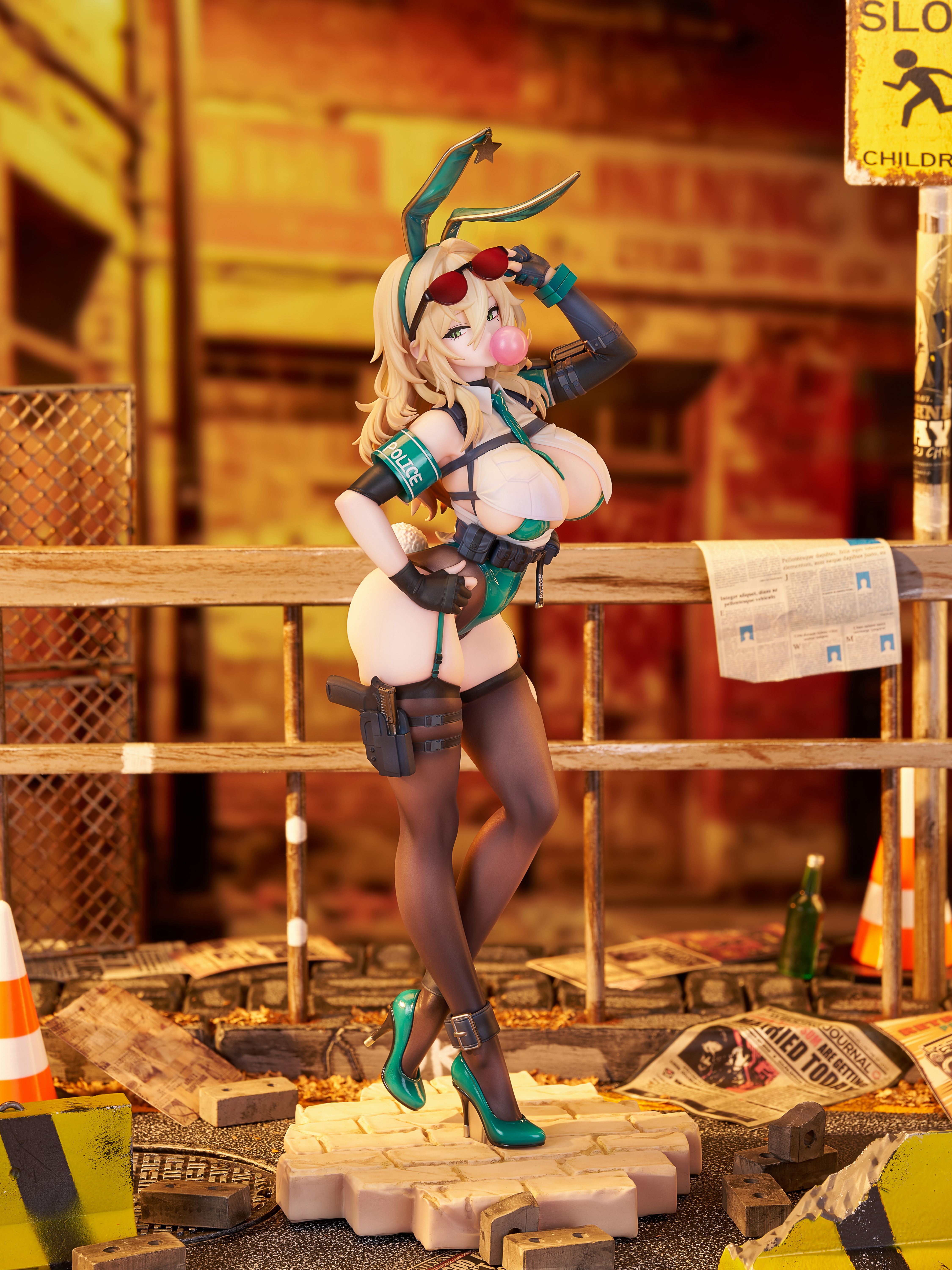 【售罄展示追加請私訊客服@toystationtw】兔女郎警官_01 X 上海光菱模型有限公司2