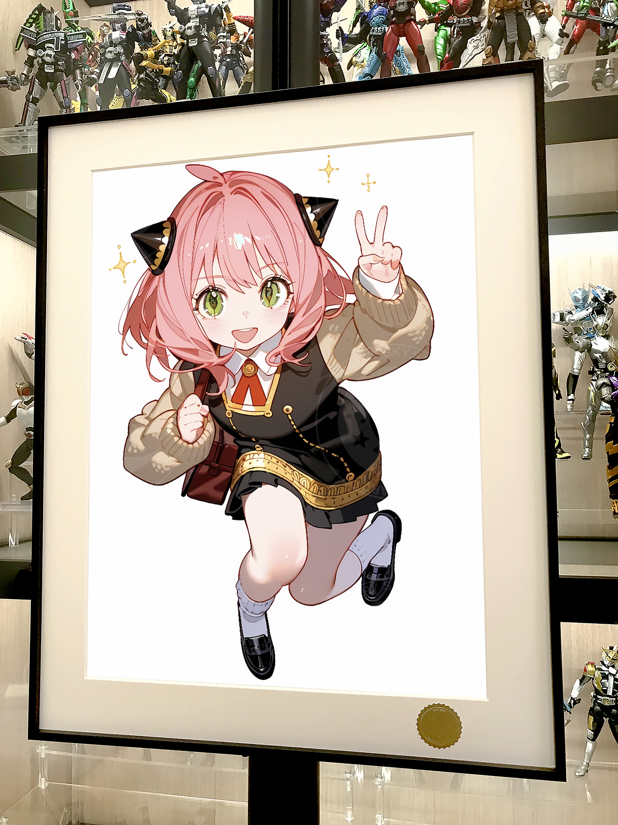 【預購】間諜家家酒 《可愛安妮亞》動漫版畫裝飾畫 X 星空工作室2