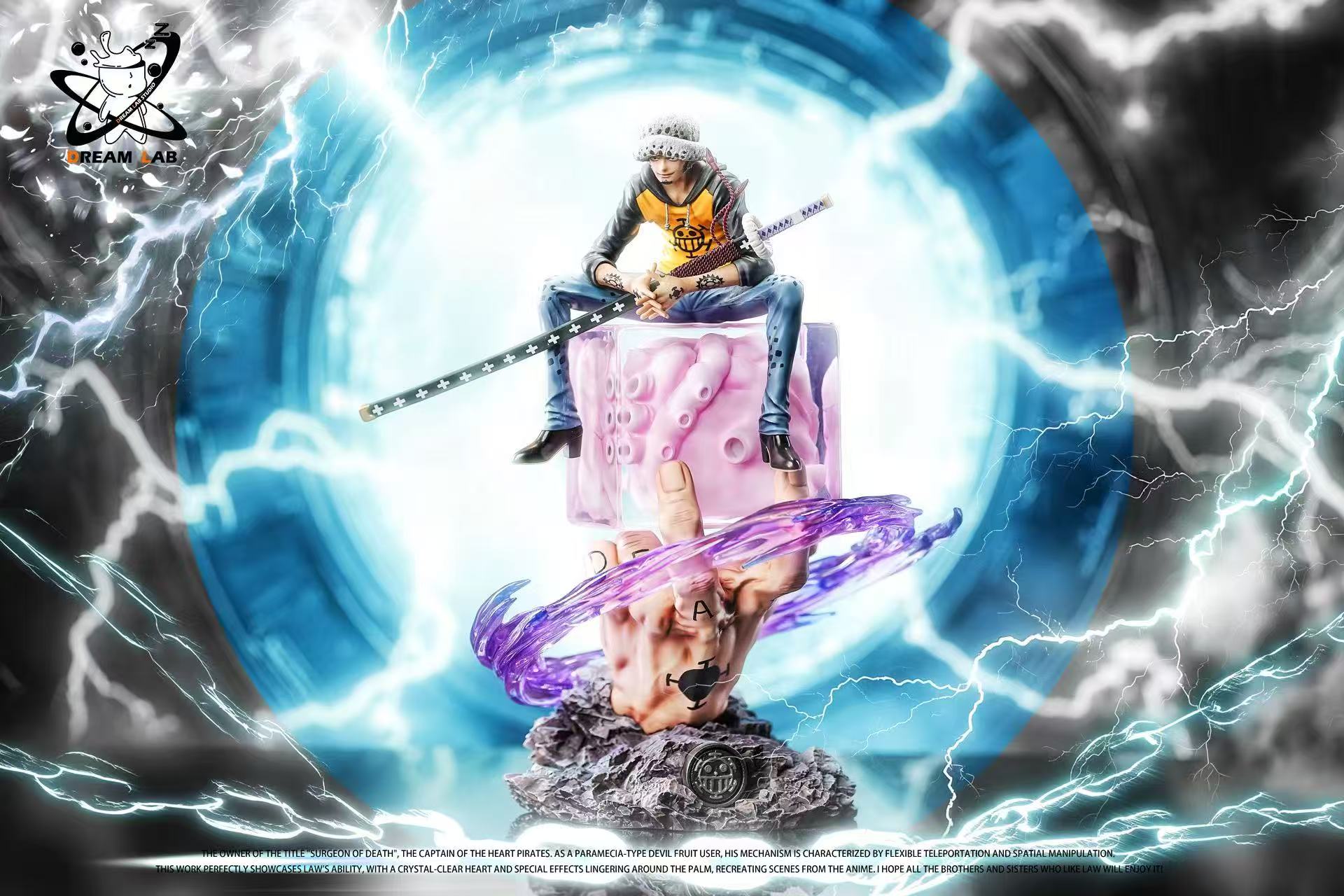 【預購】海賊王 雙配色 羅心臟配件(不包含人物)X Dream Lab夢工坊4