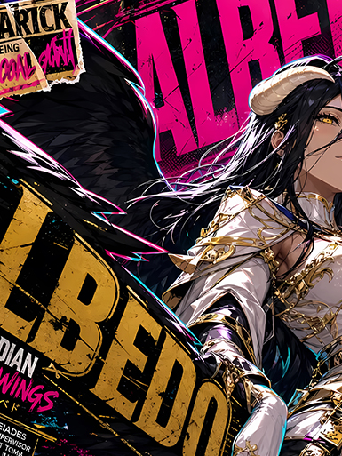 【預購】Overlord《潮流雅兒貝德》裝飾畫&冰箱貼 X 巴洛克工作室6
