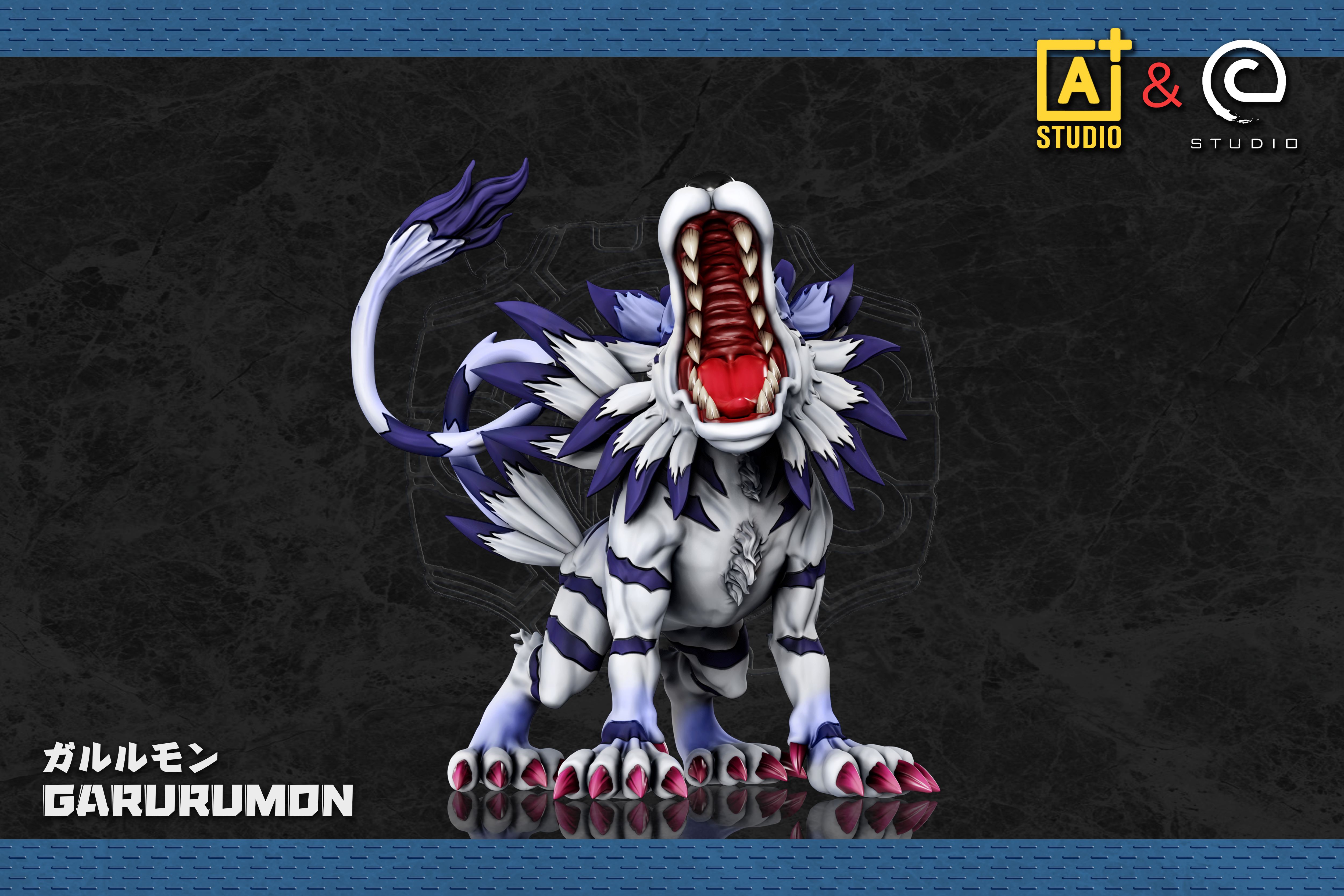 【預購】數碼寶貝 第四彈 雙配色 加魯魯獸 X A+研究所&C-Studio3
