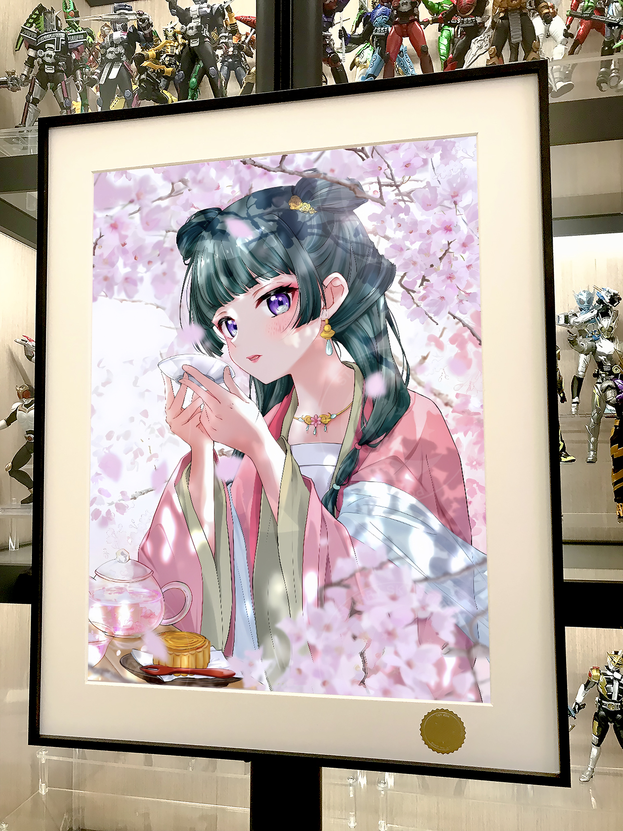 【預購】藥屋少女《櫻花貓貓》動漫裝飾畫 X 星空工作室2