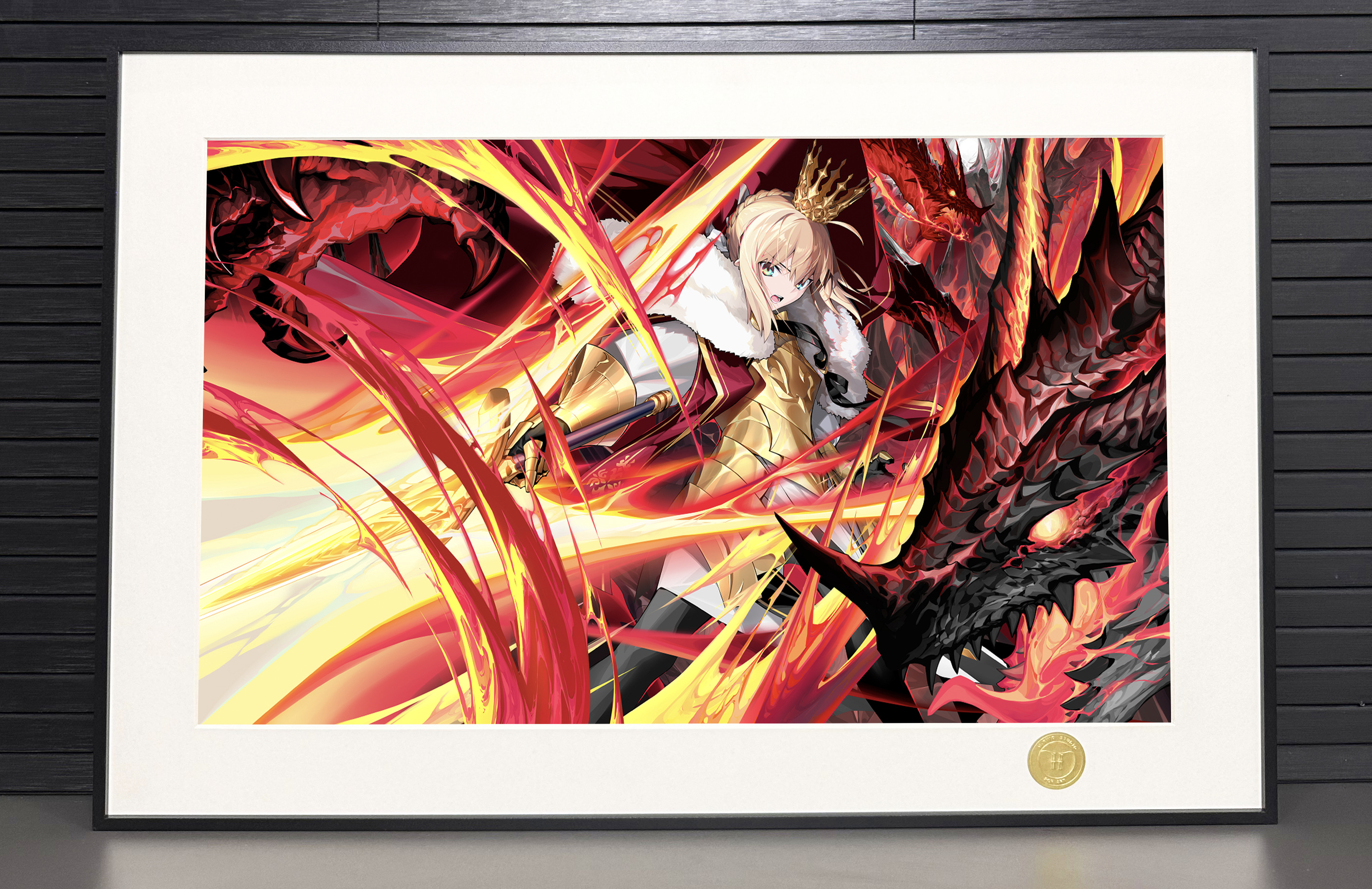 【預購】FGO《領主洛格雷斯》動漫二次元裝飾畫 X H2工作室3