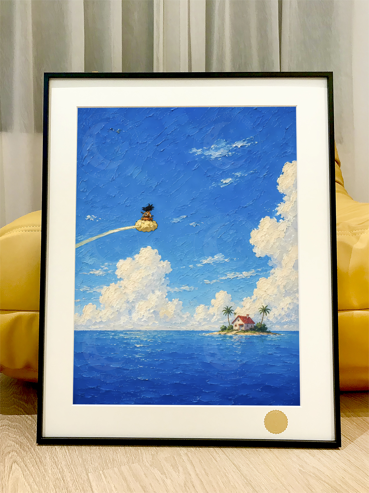 【預購】七龍珠《龜仙屋》動漫裝飾畫 X 星空工作室4