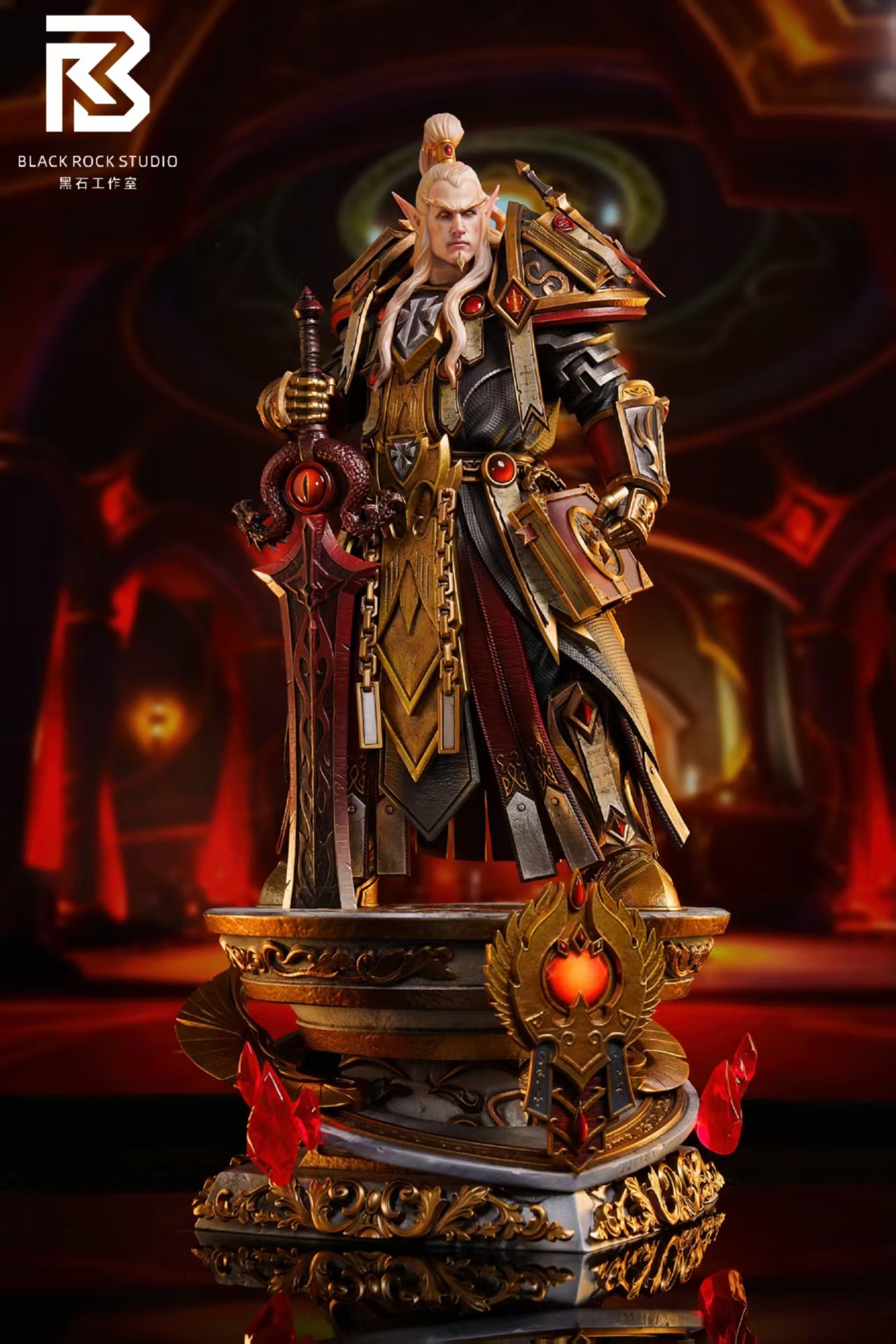 【預購】魔獸世界 T2血精靈聖騎士審判套 X BRS黑石工作室10