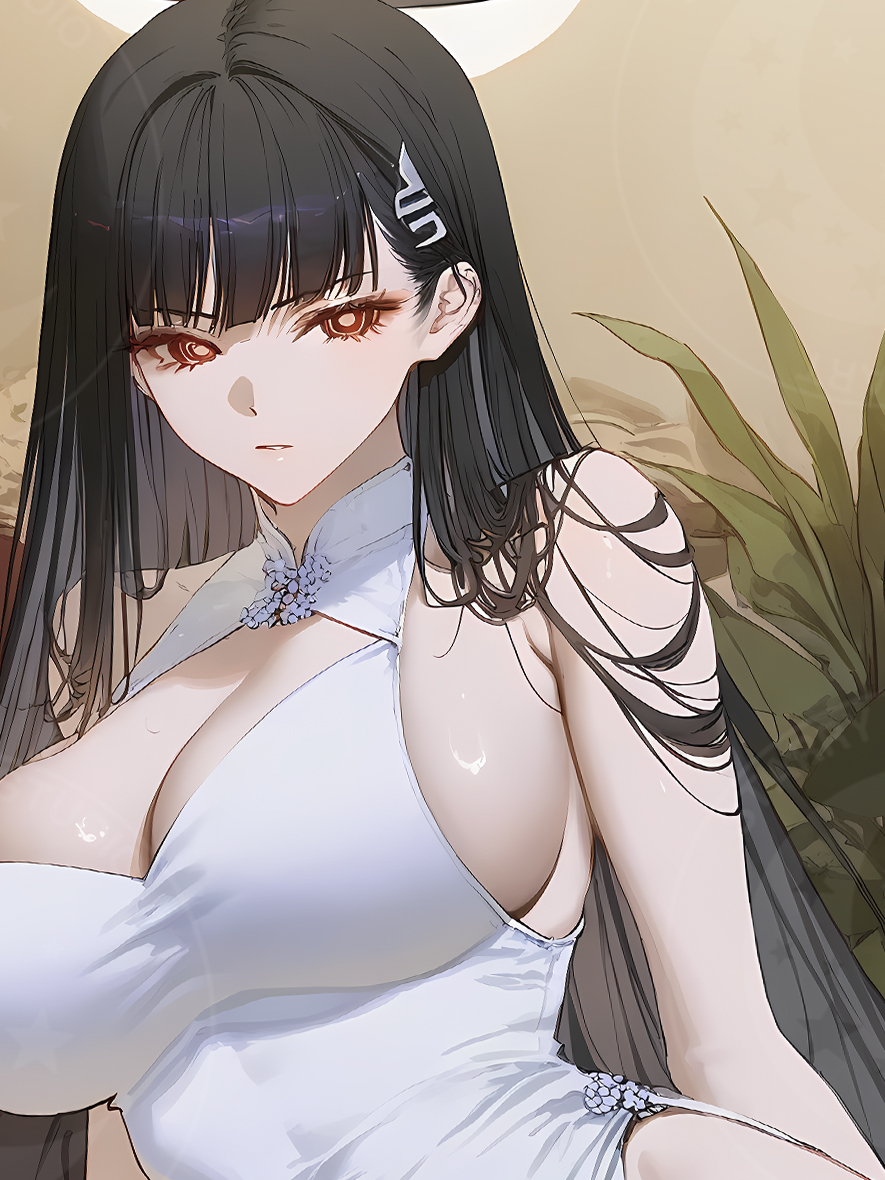 【預購】蔚藍檔案《旗袍莉音》裝飾畫 X 星空工作室5