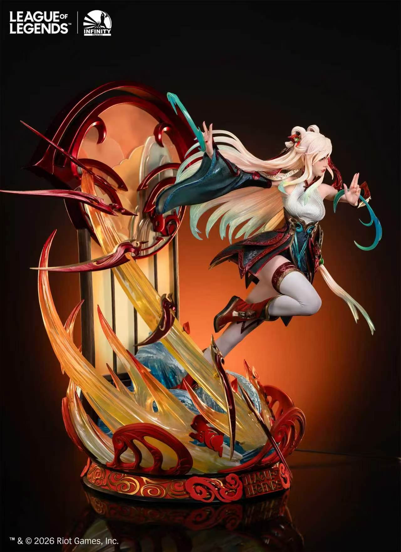 【預購】《英雄聯盟》剪紙仙靈 1/4全身像 艾瑞莉婭 X 開天工作室3