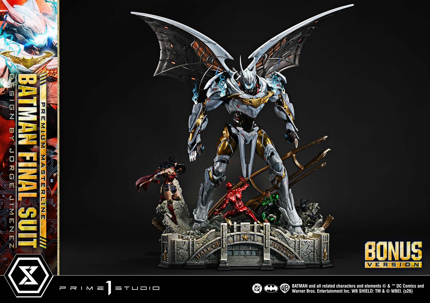 【預購】正義聯盟(漫畫版)蝙蝠俠終極戰甲 X Prime 1 Statue18