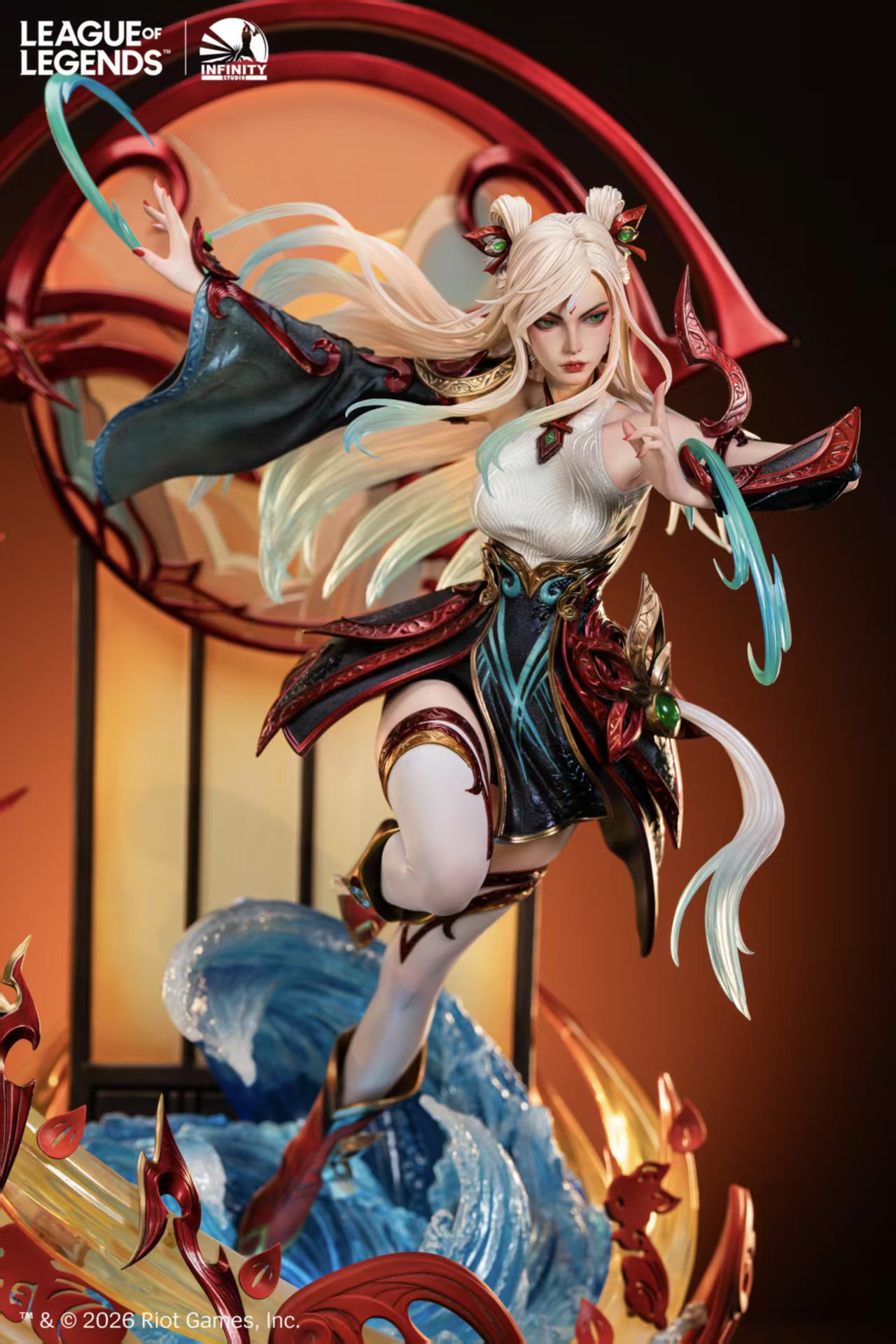 【預購】《英雄聯盟》剪紙仙靈 1/4全身像 艾瑞莉婭 X 開天工作室5