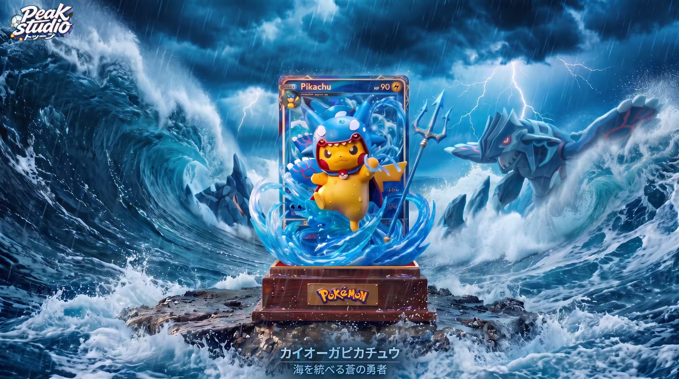 【預購】寶可夢 卡牌第三彈 變裝皮卡丘 固拉多&蓋歐卡變皮 X Peak-Studio6