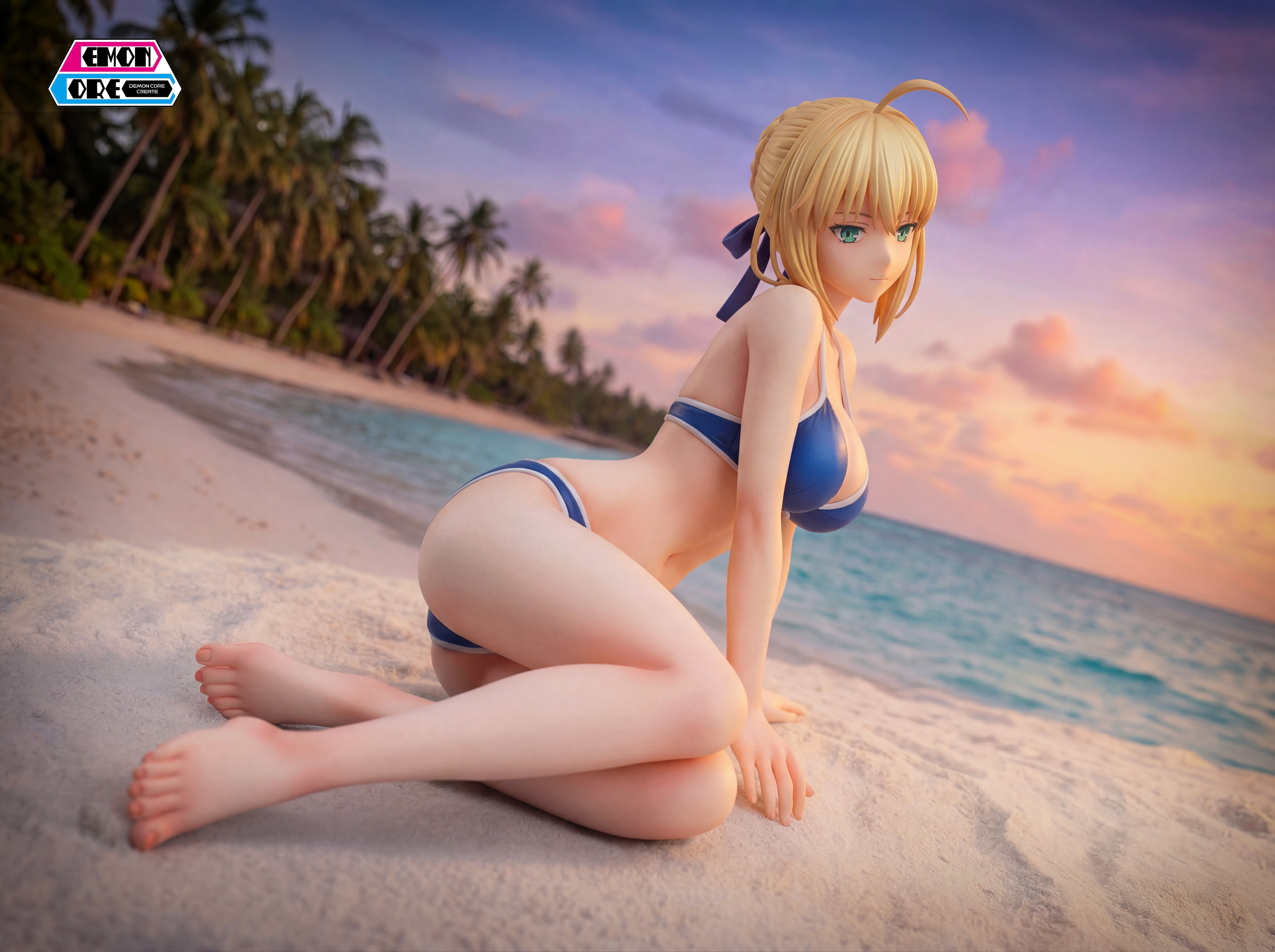 【預購】Fate 甄選雙人系列 Saber&遠坂凜 X Demon Core4