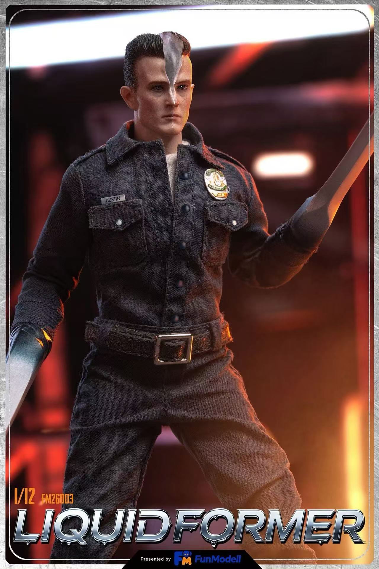 【售罄展示追加請私訊客服@toystationtw】液態異變者 FM26003 可動人偶 X FunModell6