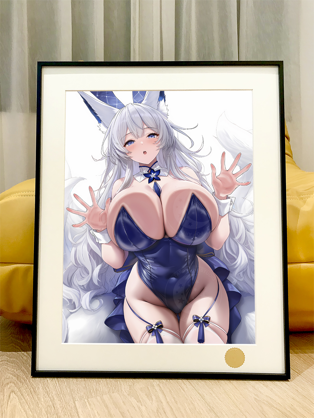 【預購】碧藍航線《藍衣信濃》動漫裝飾畫 X 星空工作室3