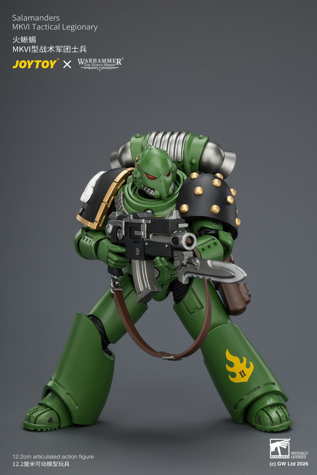 【售罄展示追加請私訊客服@toystationtw】火蜥蜴 MKVI型戰術軍團士兵 X JOYTOY9