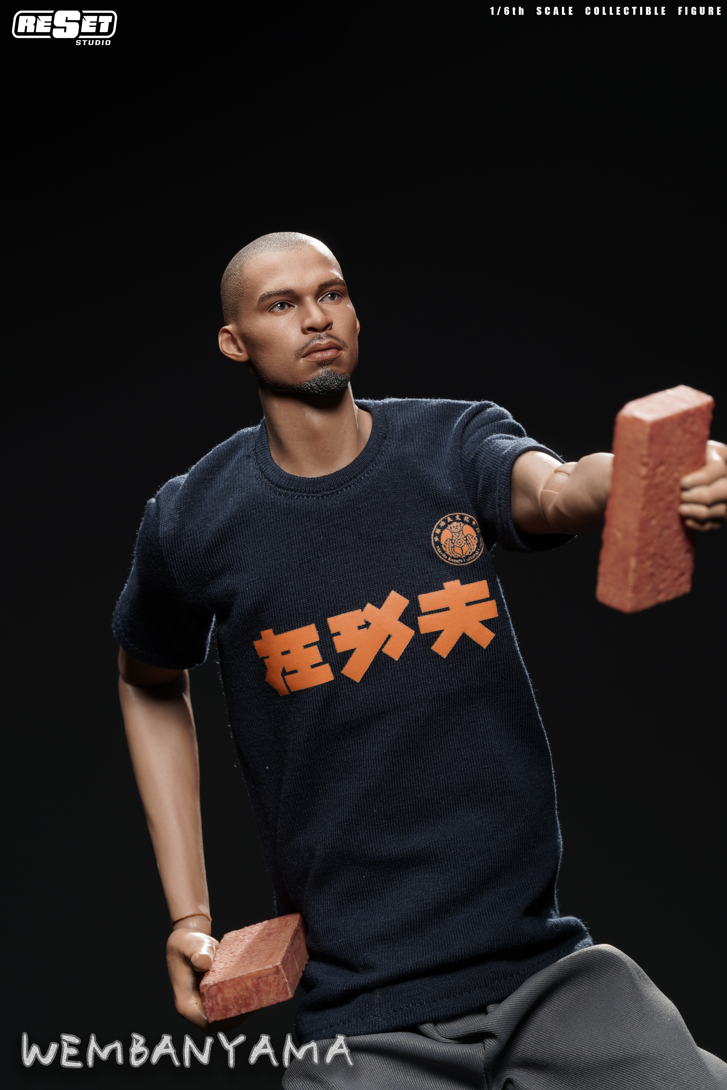 【預購】NBA 1/6可動人偶套裝【可動眼】文班亞馬雙造型 X Reset-Studio12