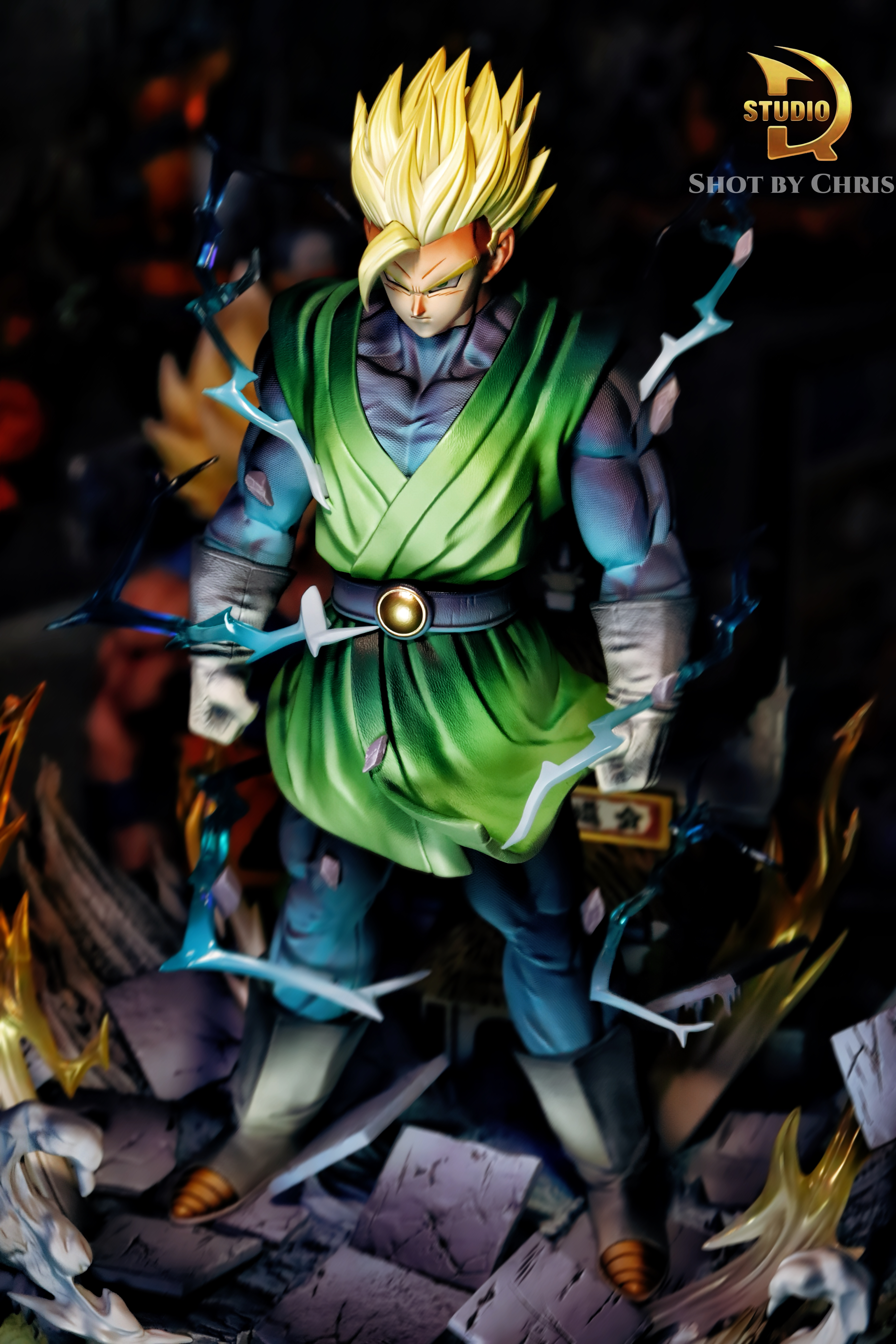 【預購】七龍珠 雙比例 金色戰士 超級賽亞人 X TDR-T9