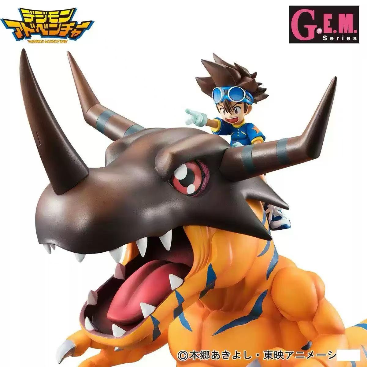 【售罄展示追加請私訊客服@toystationtw】數碼寶貝 暴龍獸&八神太一 (再版) X MegaHouse5