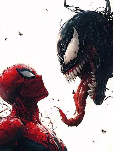 【預購】Marvel漫威《毒液蜘蛛俠》裝飾畫&冰箱貼 X 巴洛克工作室3