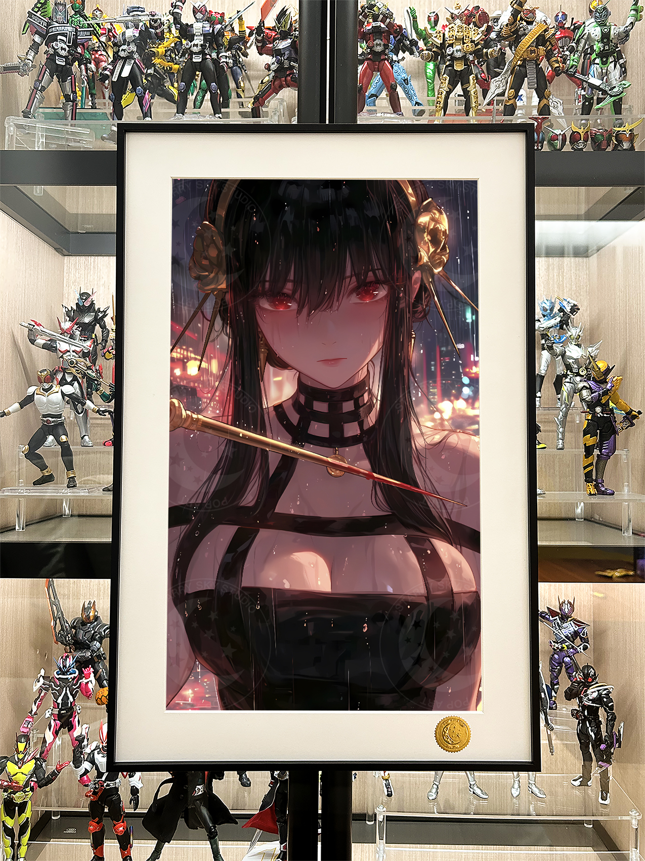 【預購】間諜家家酒《雨夜約爾》動漫版畫裝飾畫 X 星空工作室2