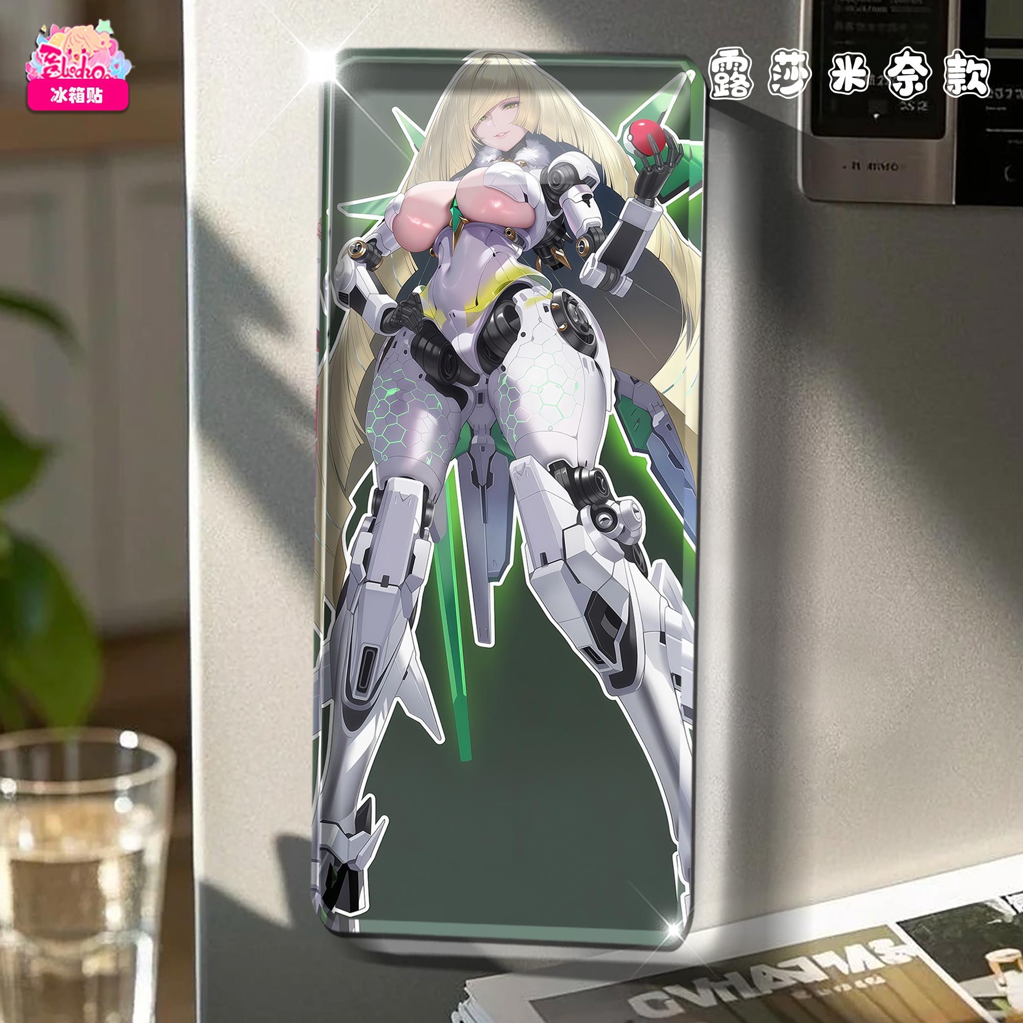 【預購】寶可夢x機甲系列 御姐華姿五重奏系列五 8k全景高清裝飾畫 X 阿喵畫社4