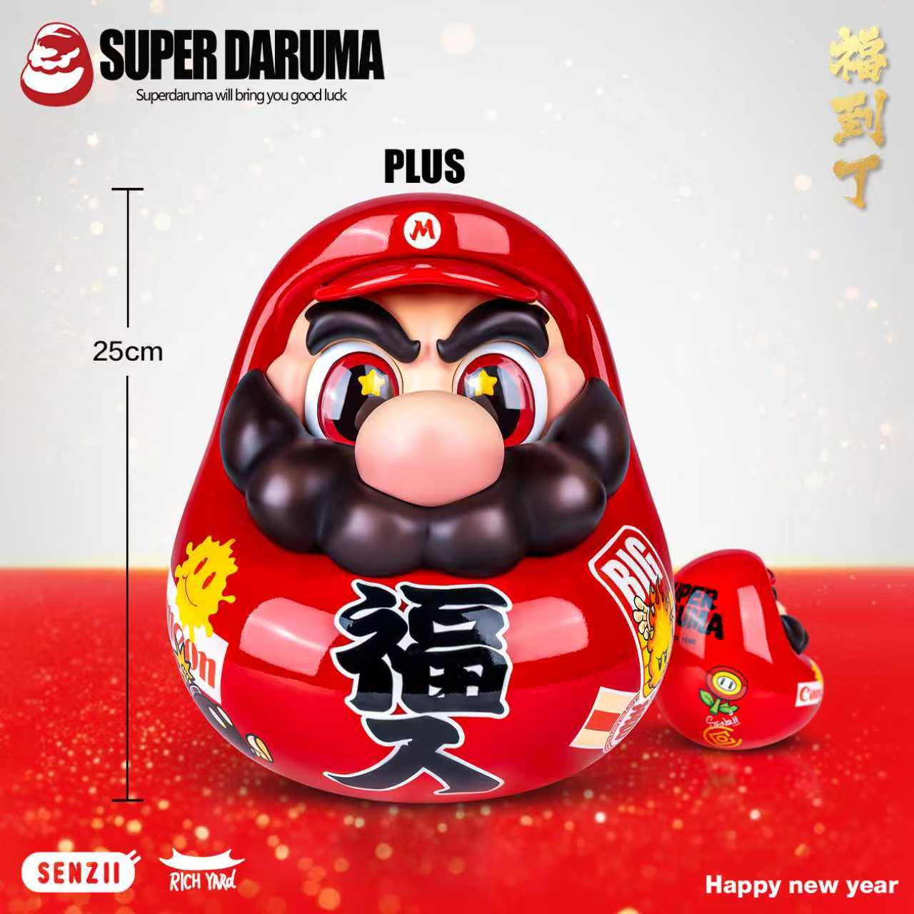 【預購】超級達摩SuperDaruma 超級達摩《福入》( 優惠價格至01/15截止 ) X SENZII千記商行3