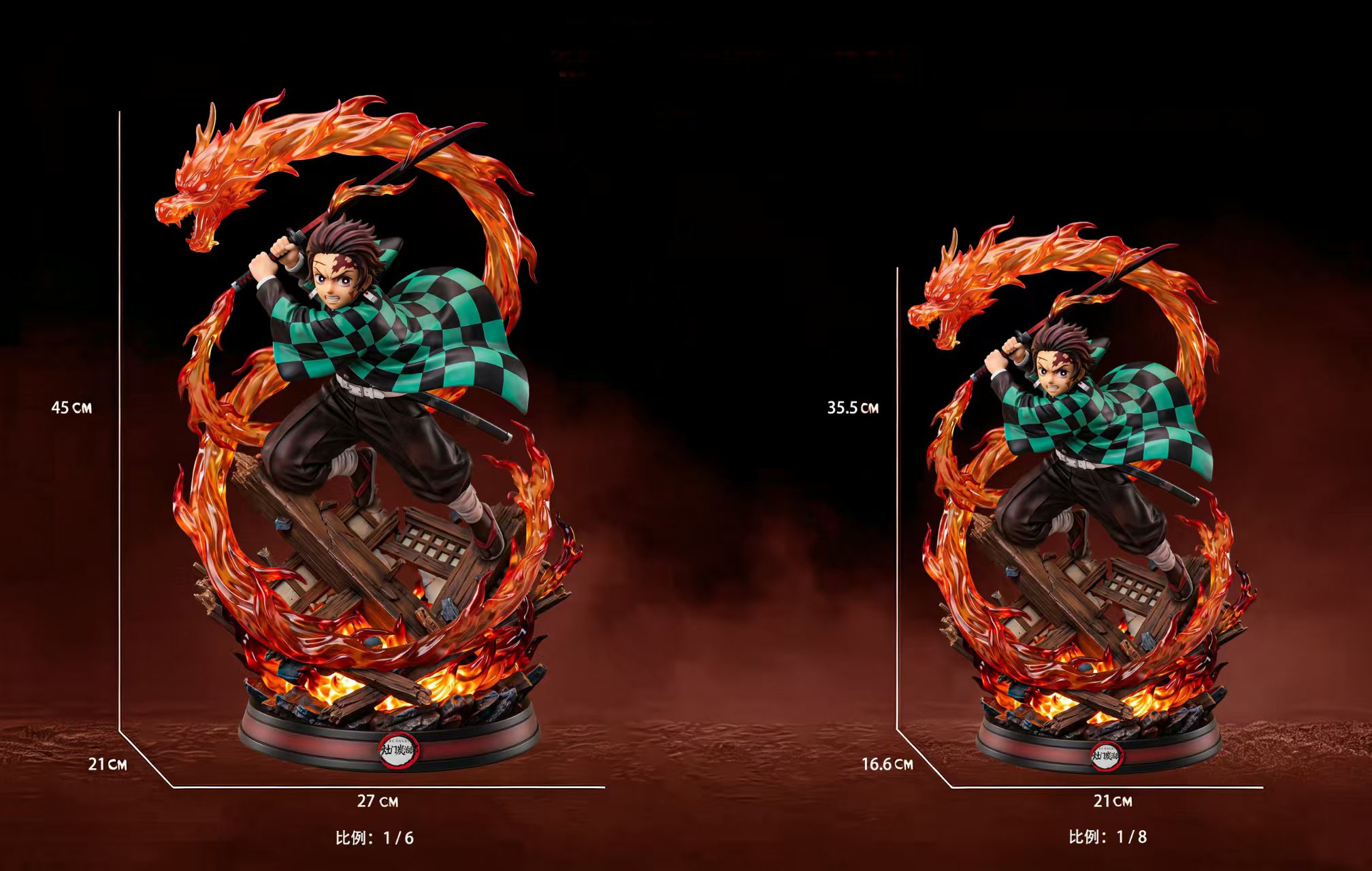 【預購】鬼滅之刃 共鳴系列第一彈 雙比例 雙版本 竈門炭治郎 X 影實工作室7