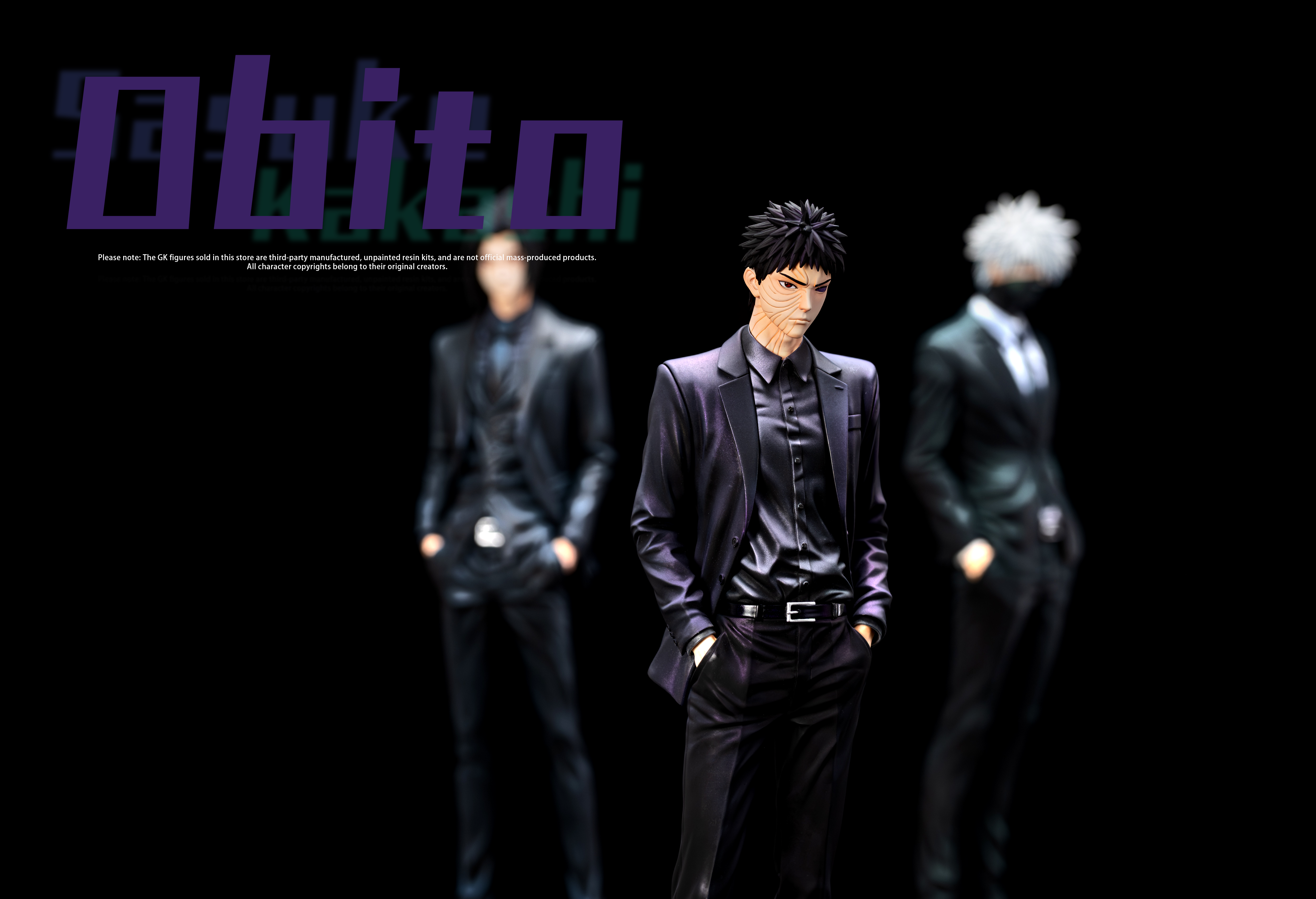 【預購】火影忍者 西格瑪系列 佐助&卡卡西&帶土 X Butterfly Effect ( BE )3