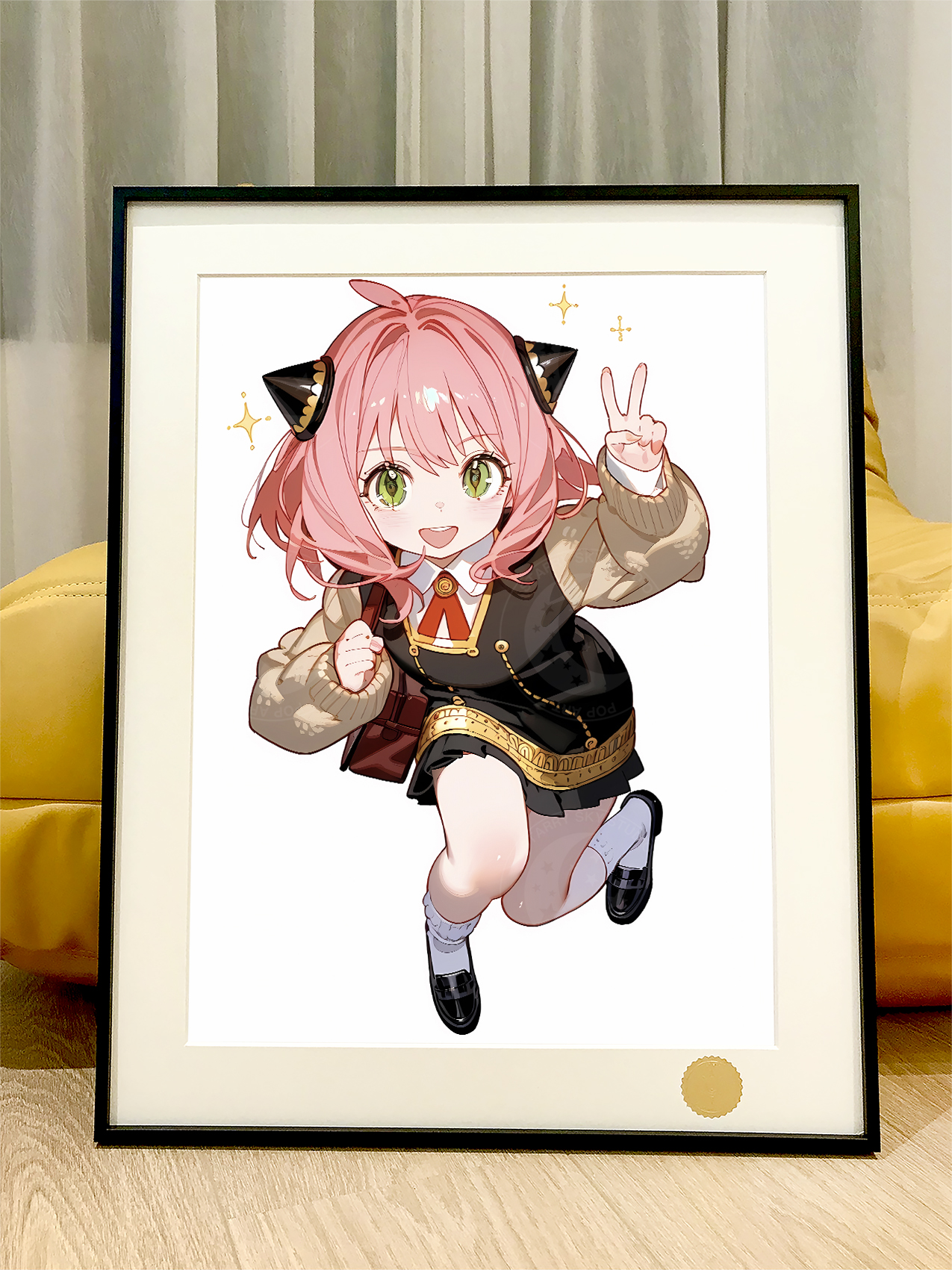 【預購】間諜家家酒 《可愛安妮亞》動漫版畫裝飾畫 X 星空工作室3