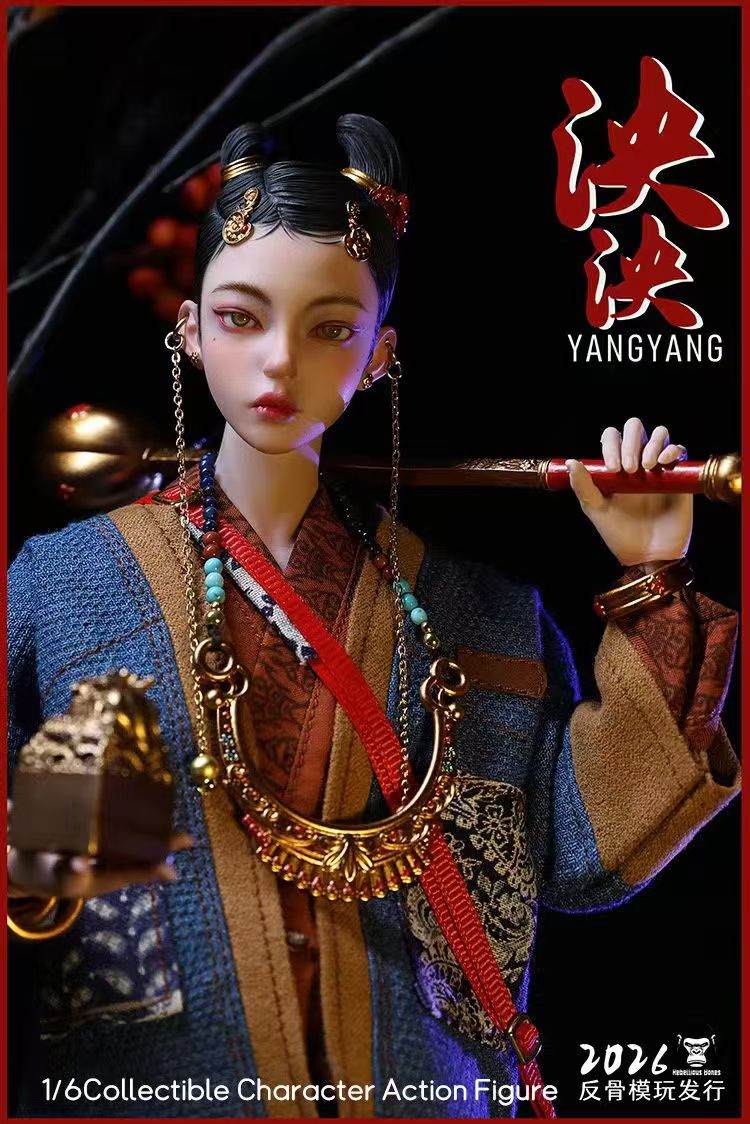 【售罄展示追加請私訊客服@toystationtw】時空少女系列 可動人偶 1/6長公主泱泱 TSG001 X 反骨模玩7