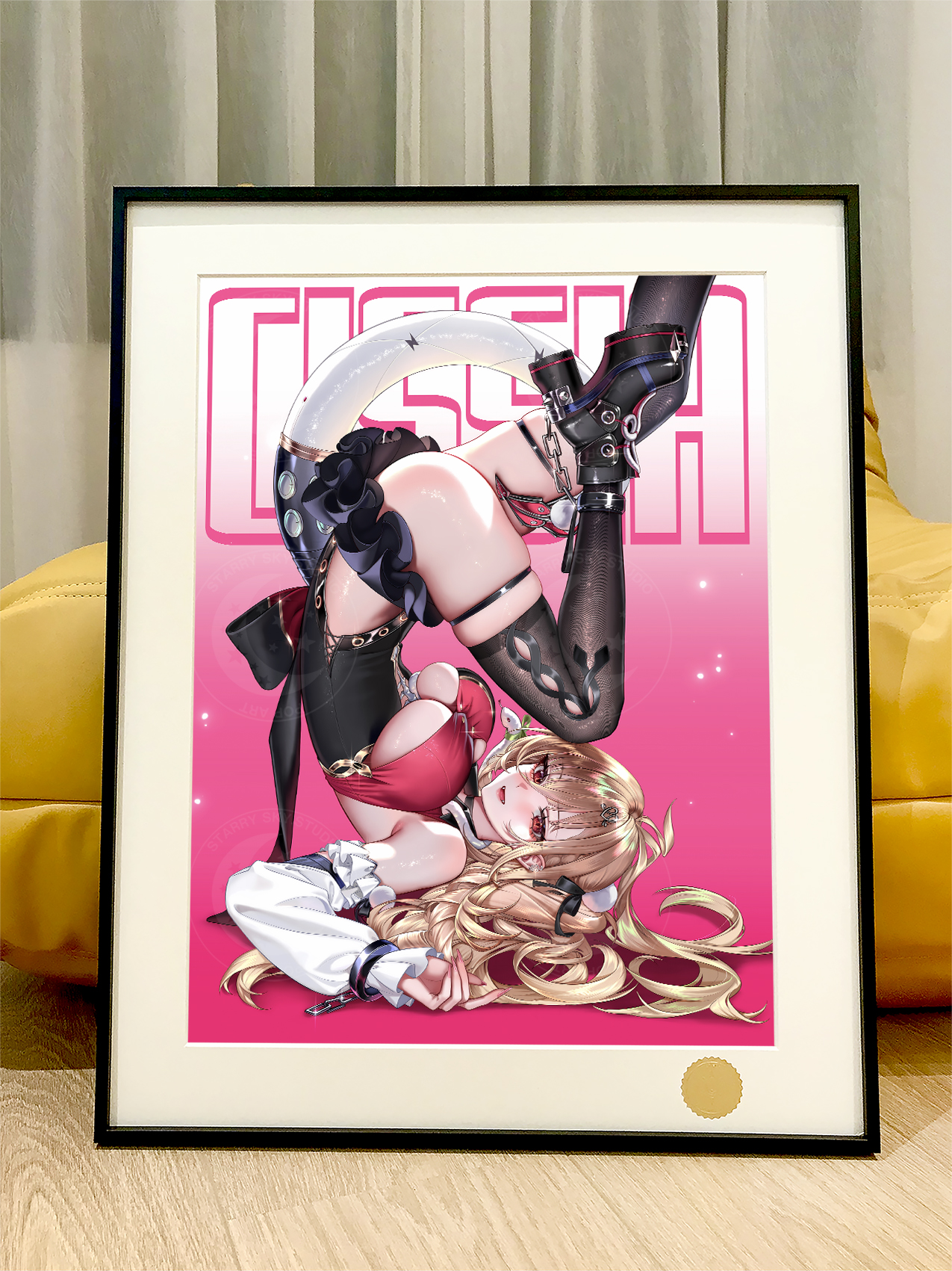 【預購】絕區零《希希芙》動漫裝飾畫 X 星空工作室3