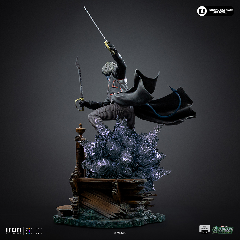 【售罄展示追加請私訊客服@toystationtw】Marvel漫威 夜行者MARCAS144226-10 X Iron-Studio4