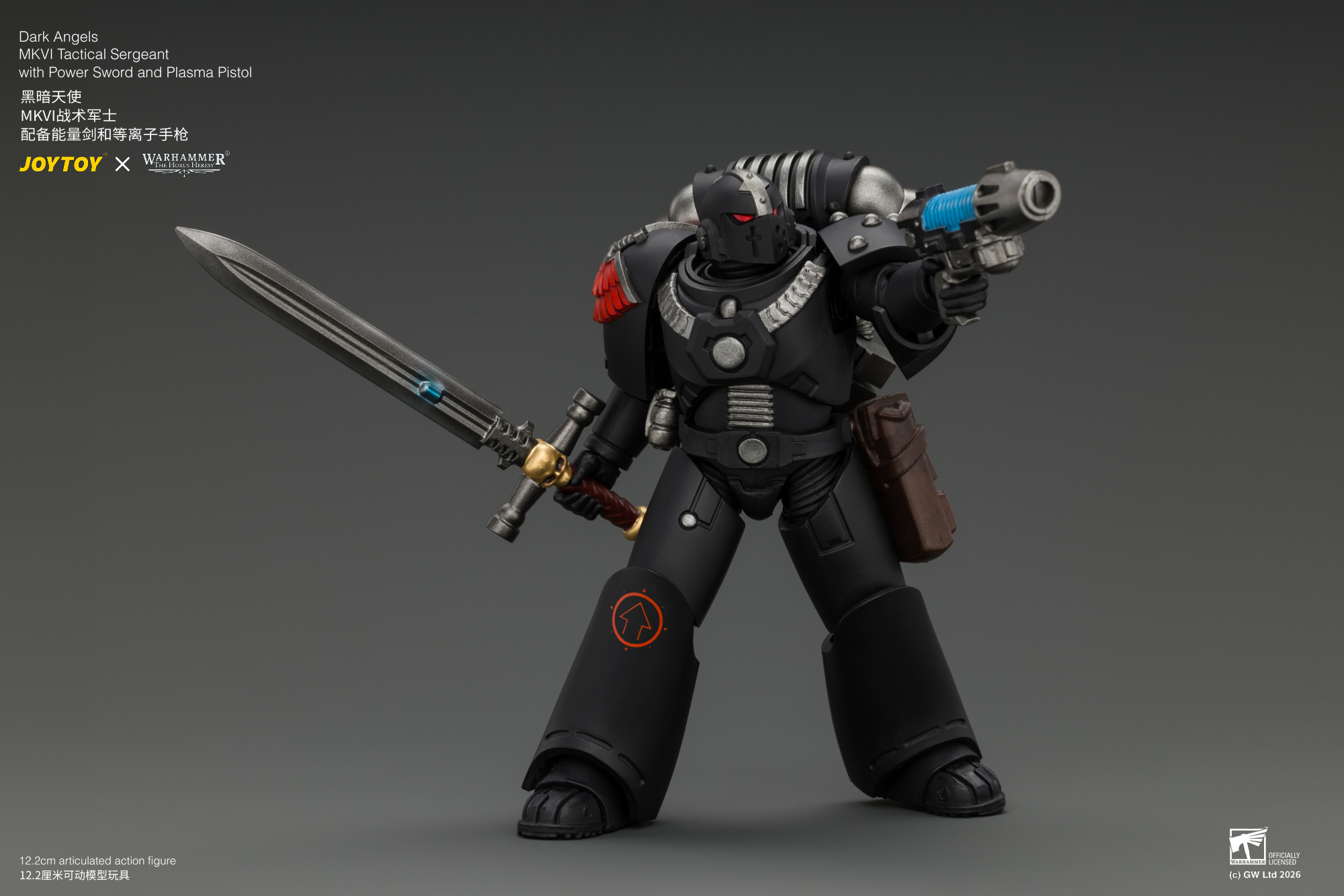 【售罄展示追加請私訊客服@toystationtw】黑暗天使 MKVI戰術軍士 JT05138 X JOYTOY6