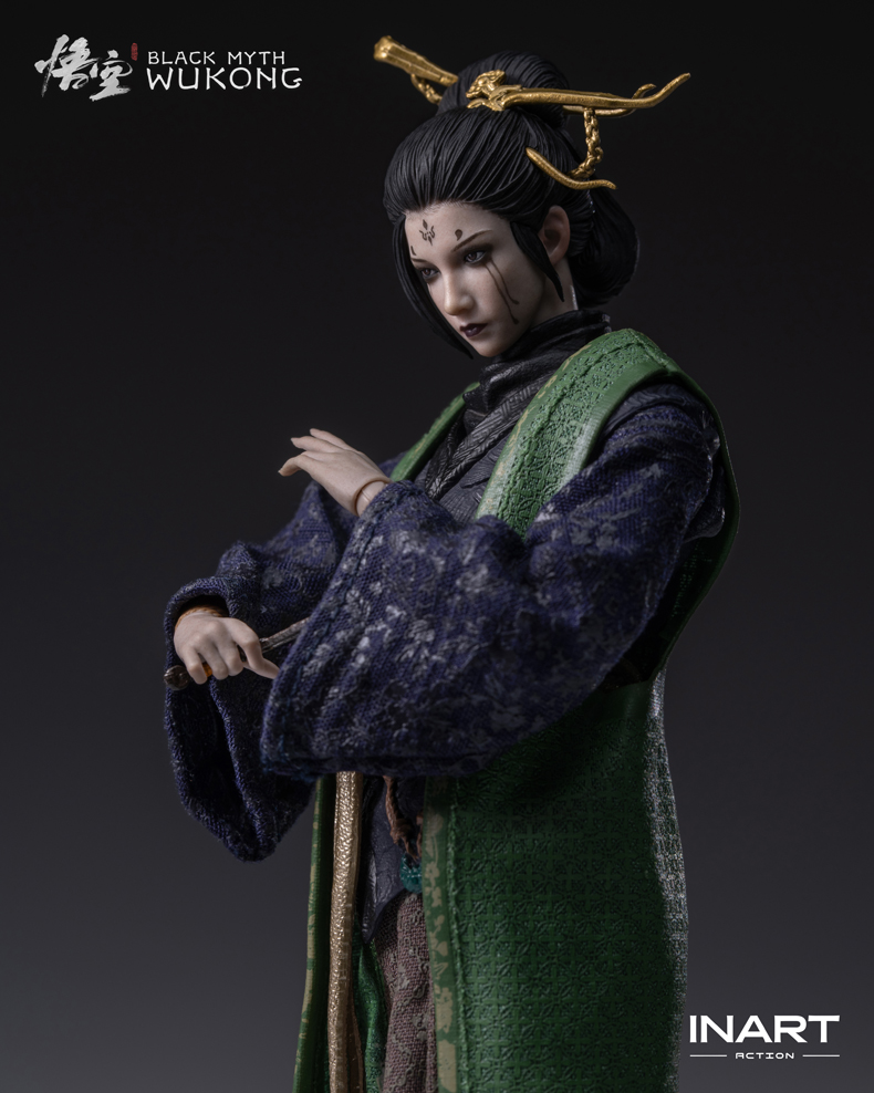 【預購】《黑神話:悟空》1/12可動人偶 四姐 X INART Action9