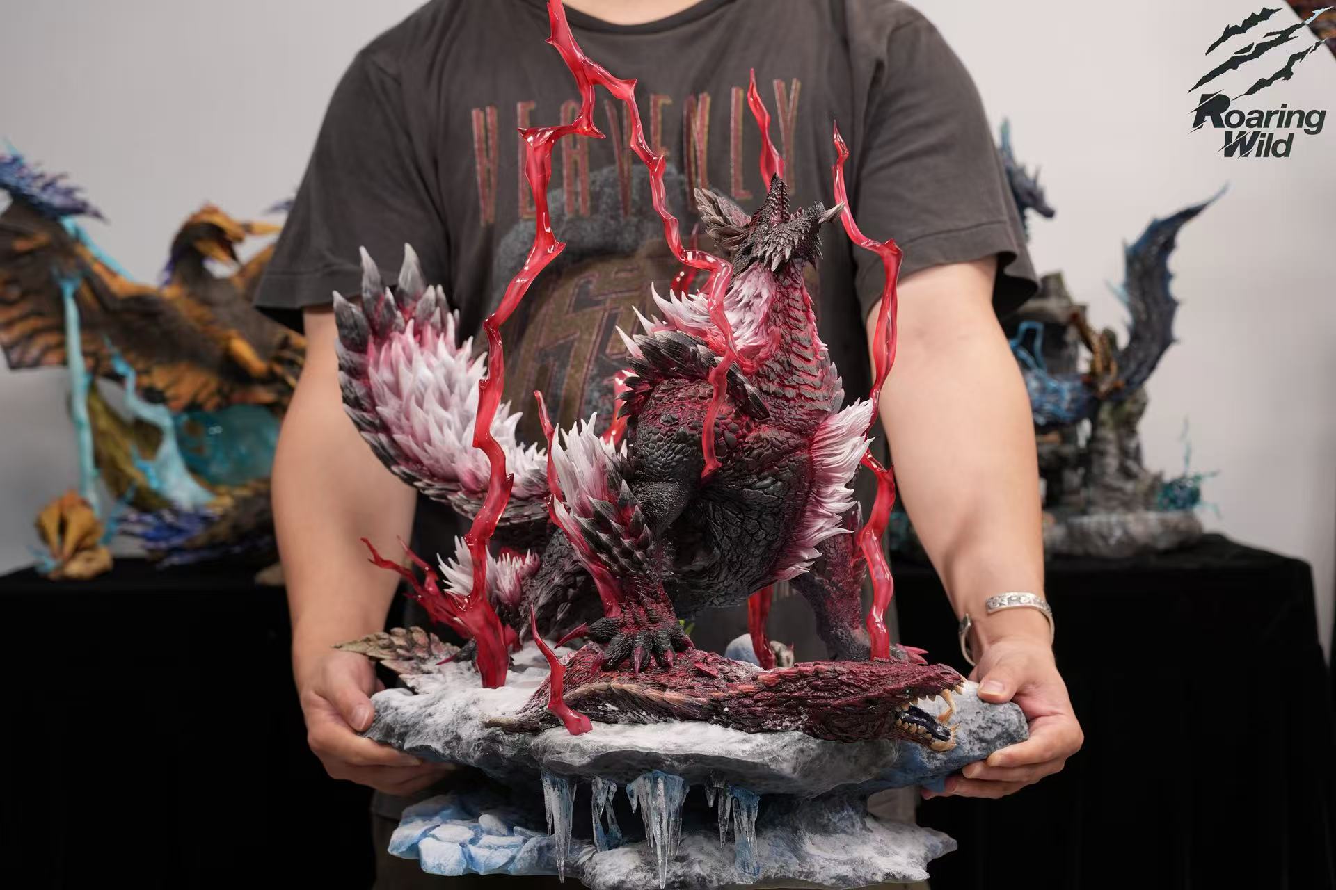 【預購】魔物獵人 雷狼龍系列 雷狼龍&獄狼龍&金雷公雷狼龍 X Roaring Wild18