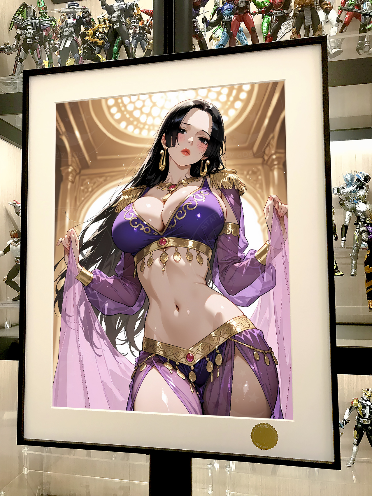 【預購】海賊王《吉普賽女帝》動漫裝飾畫 X 星空工作室2